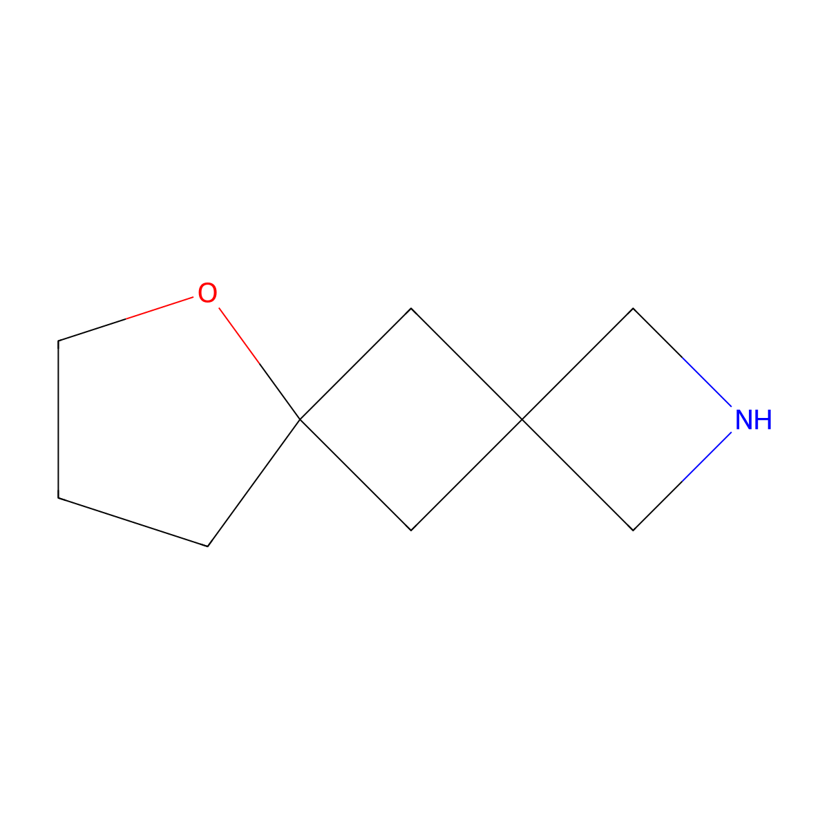7-Oxa-2-azadispiro[3.1.4^{6}.1^{4}]undecane molecular structure, CAS 2766887-29-8