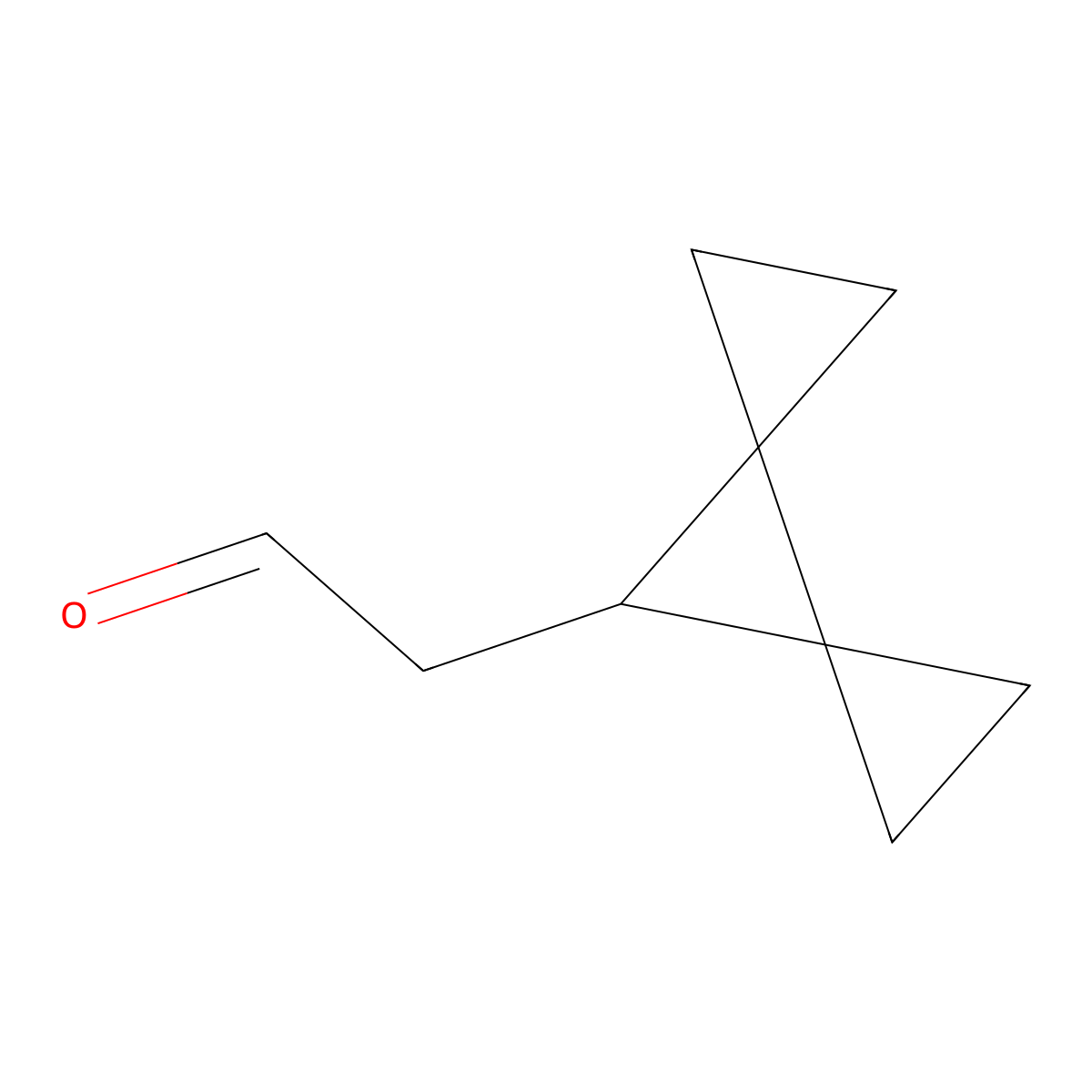 2-{Dispiro[2.0.2^{4}.1^{3}]heptan-7-yl}acetaldehyde molecular structure, CAS 2767130-66-3
