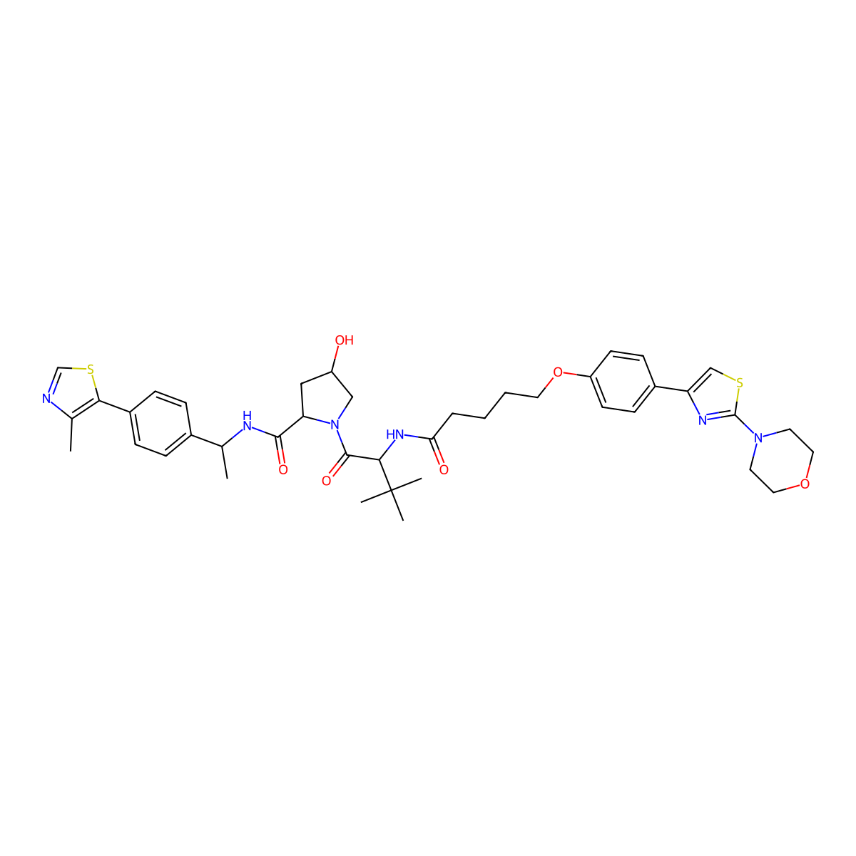 PROTAC AR-V7 degrader-1 molecular structure, CAS 2767440-24-2