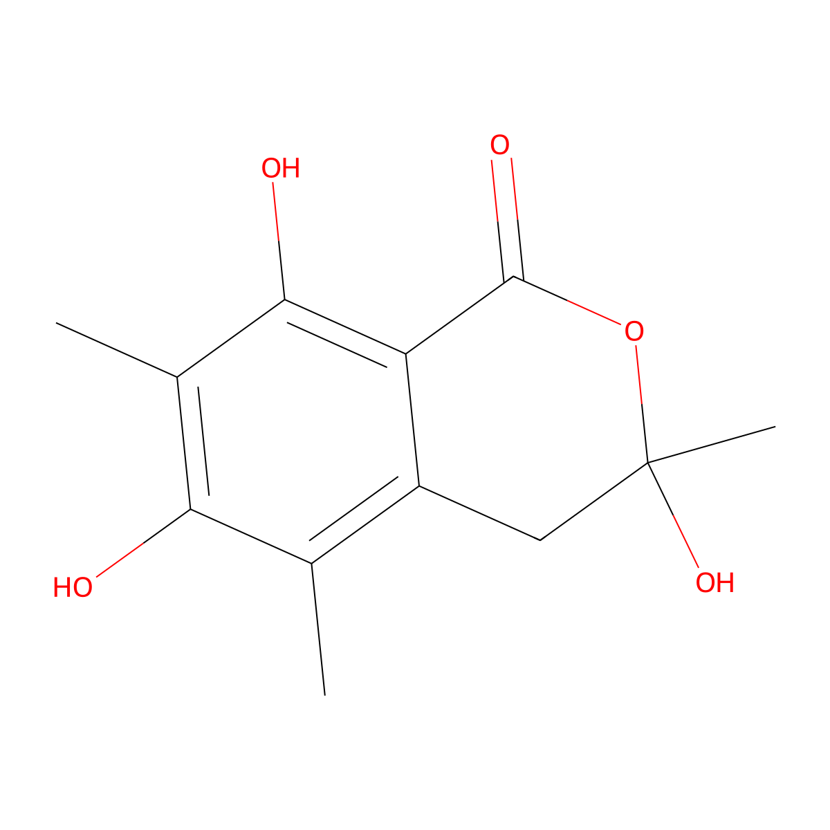 Sclerotinin B molecular structure, CAS 27678-57-5