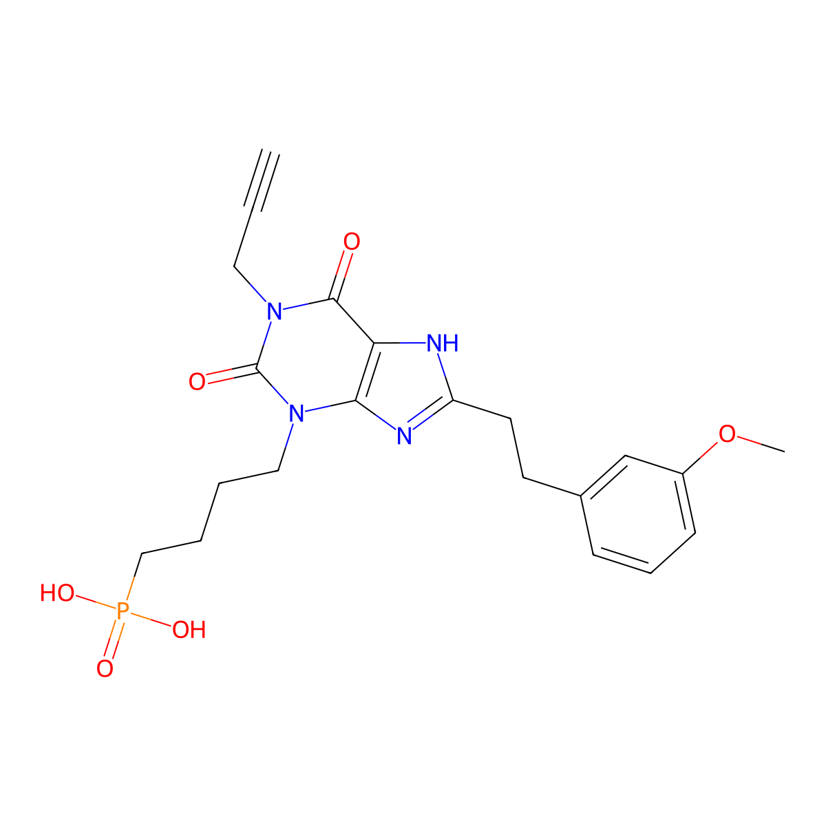 MRGPRX4 agonist-1 molecular structure, CAS 2768131-22-0