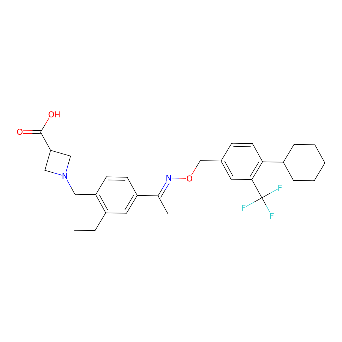 Siponimod, (Z)- molecular structure, CAS 2768181-14-0