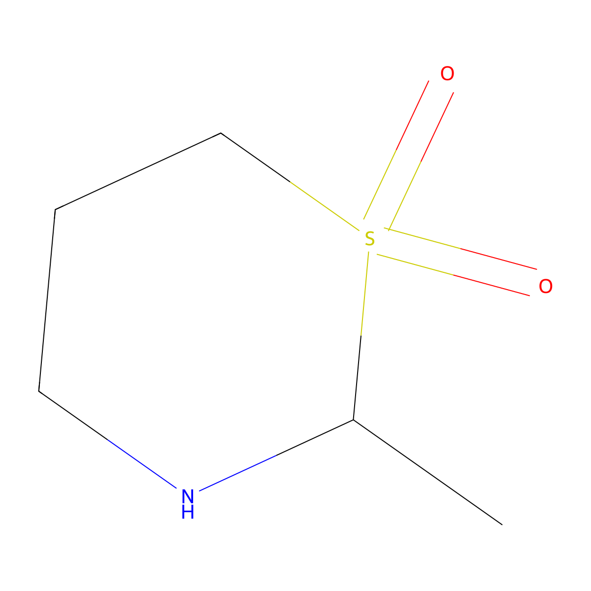 2-Methyl-1lambda6,3-thiazinane-1,1-dione molecular structure, CAS 2768326-55-0