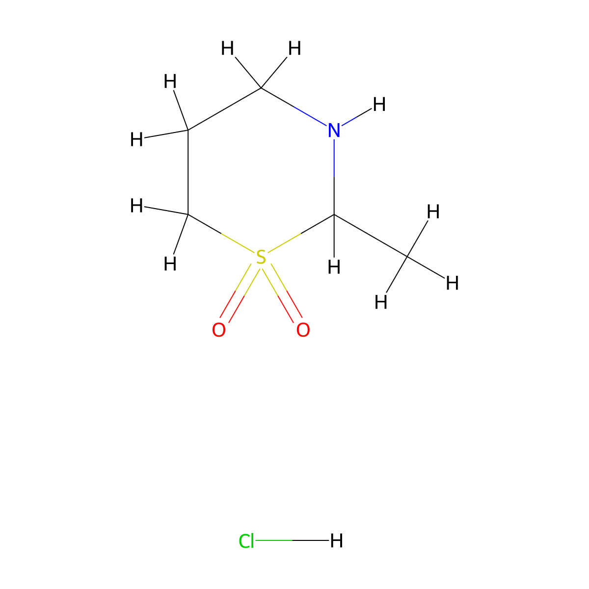 2-Methyl-1lambda6,3-thiazinane-1,1-dione hydrochloride molecular structure, CAS 2768326-56-1