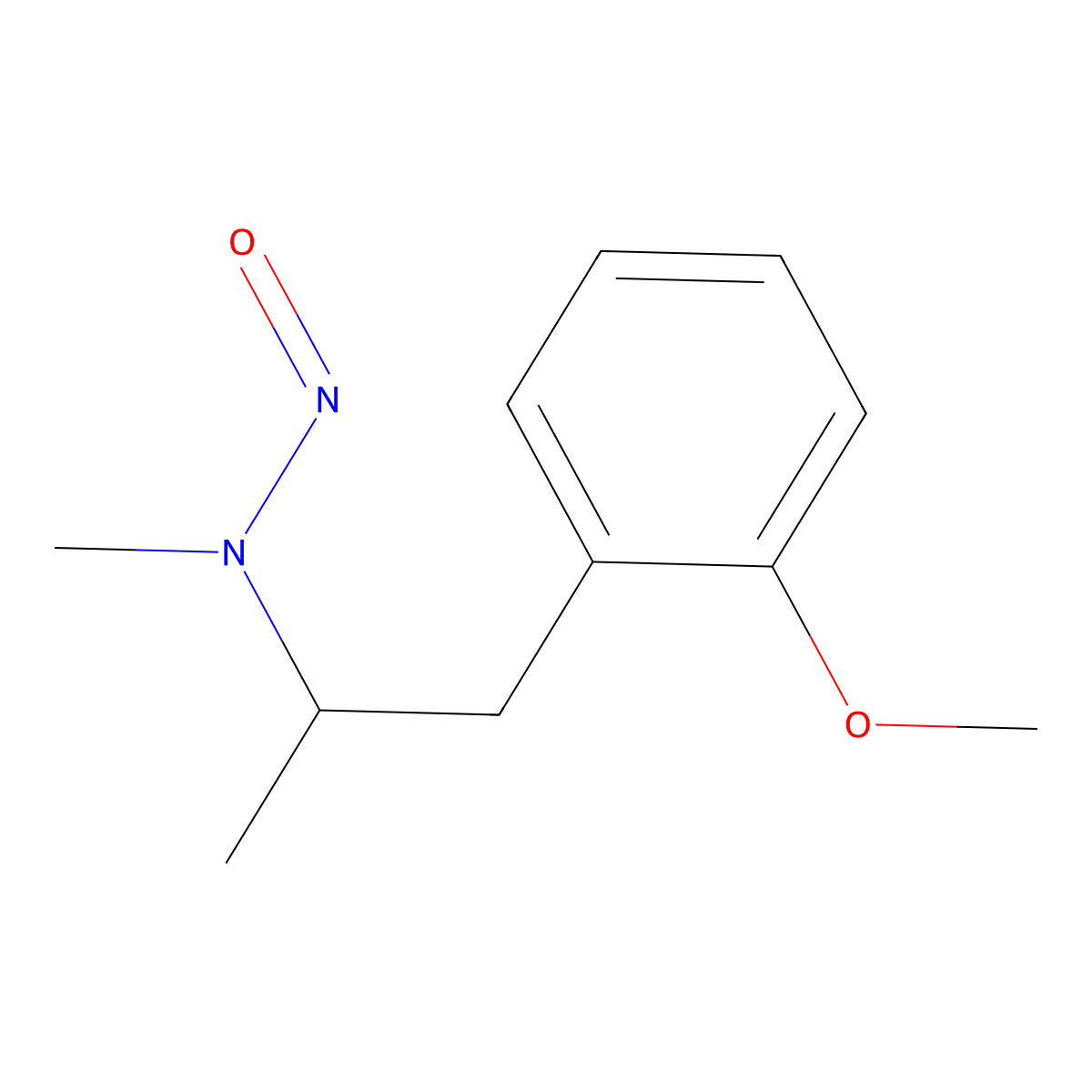 [1-(2-Methoxyphenyl)propan-2-yl](methyl)nitrosoamine molecular structure, CAS 2768326-80-1