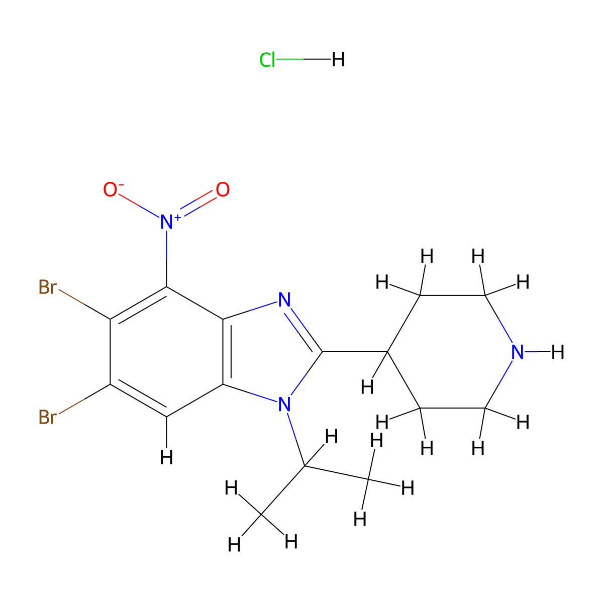 Dapolsertib hydrochloride molecular structure, CAS 2769008-22-0