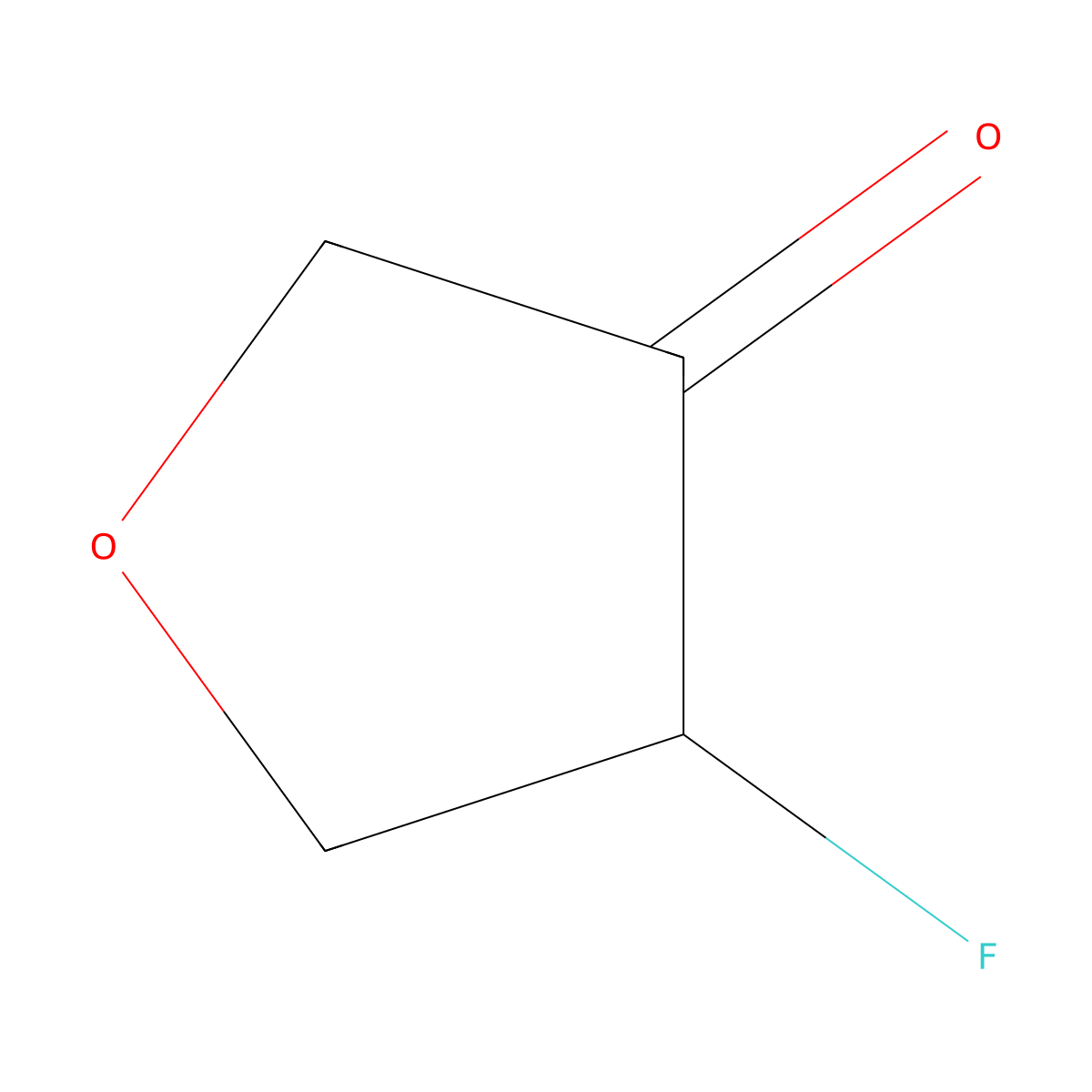4-Fluorooxolan-3-one molecular structure, CAS 2769113-95-1