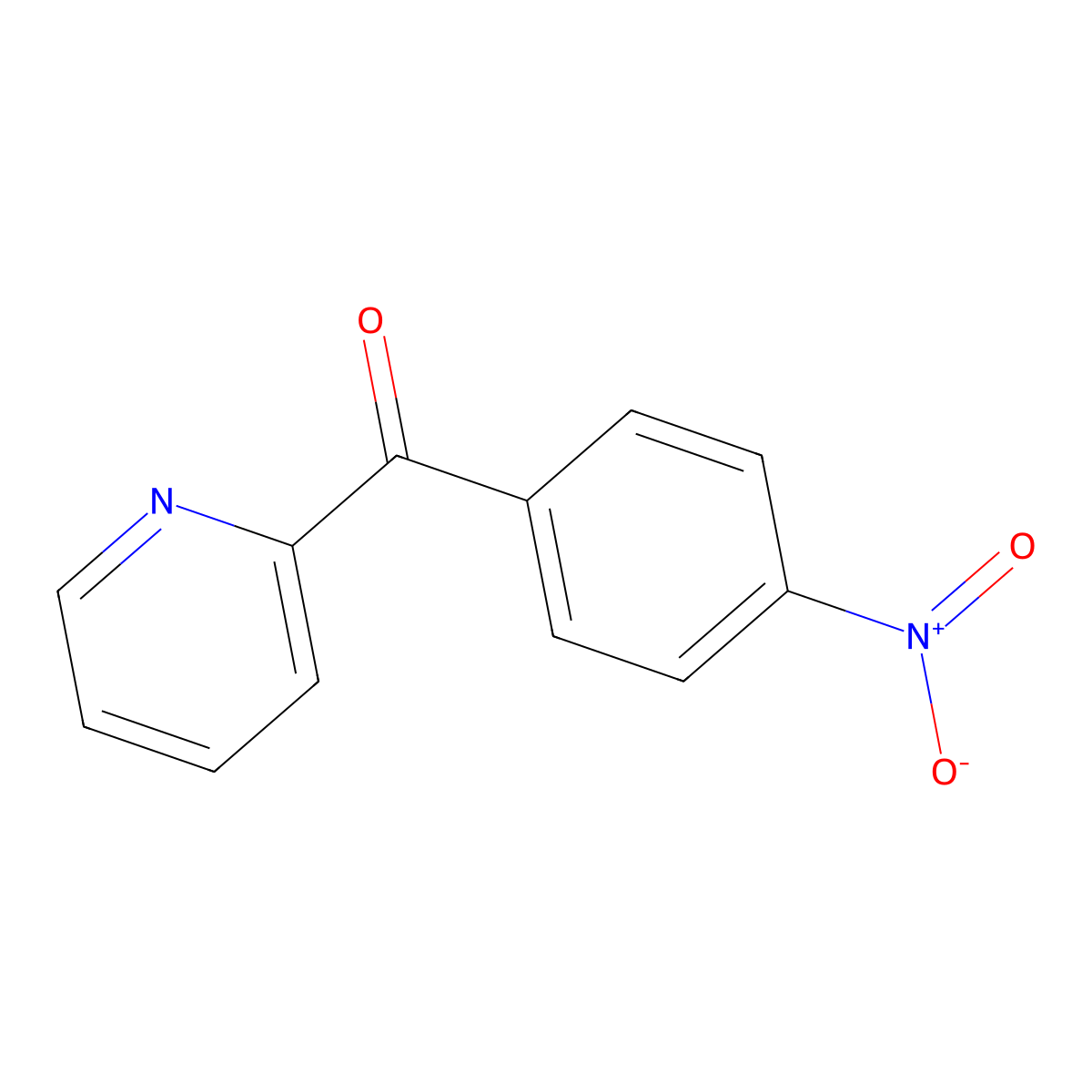 2-(4-Nitrobenzoyl)pyridine molecular structure, CAS 27693-38-5