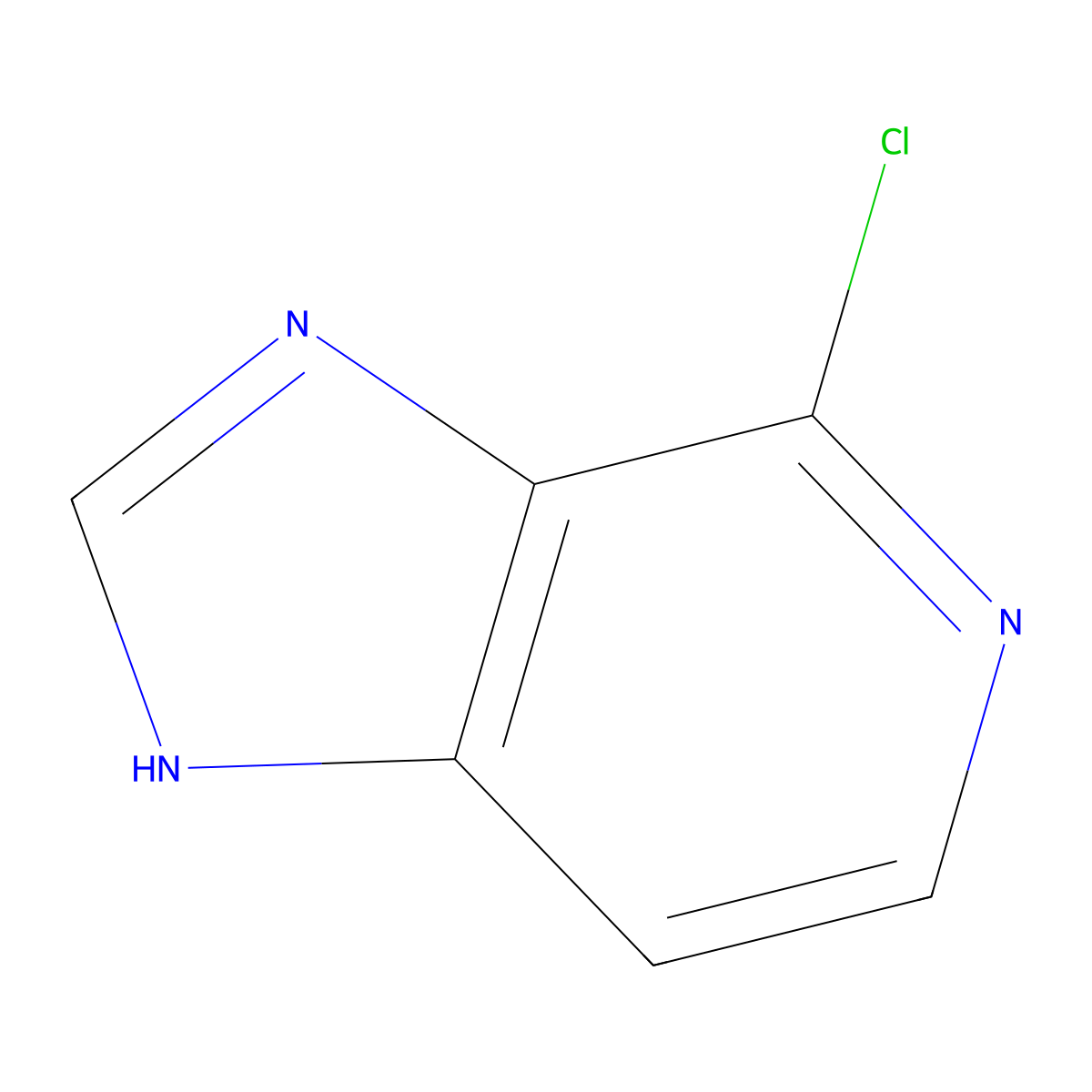 4-Chloro-1H-imidazo[4,5-c]pyridine molecular structure, CAS 2770-01-6