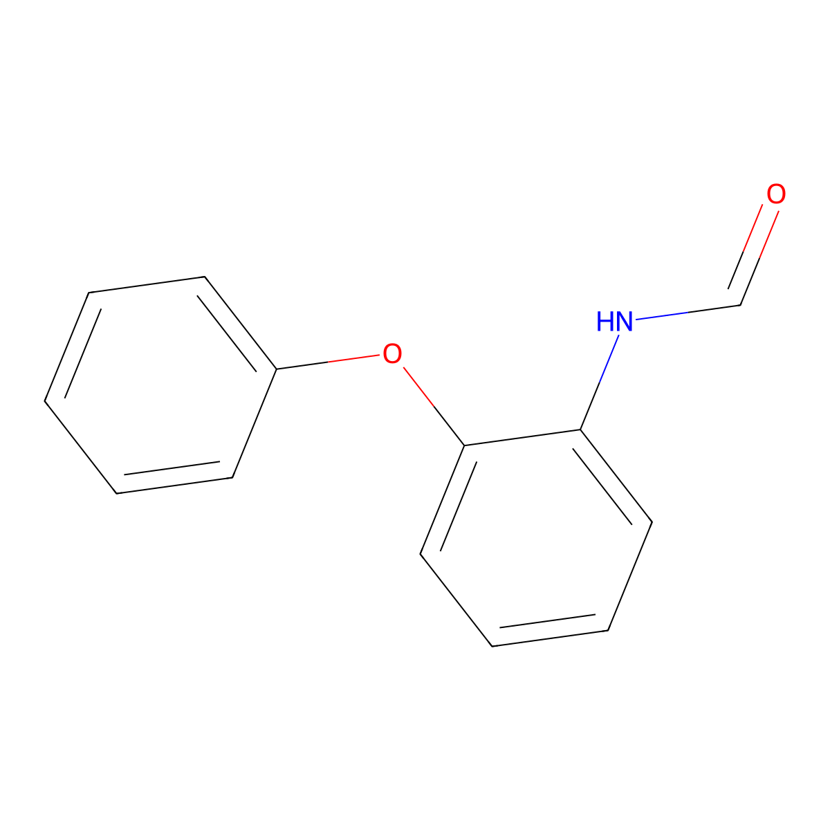 Formanilide, 2-phenoxy- molecular structure, CAS 2770-12-9