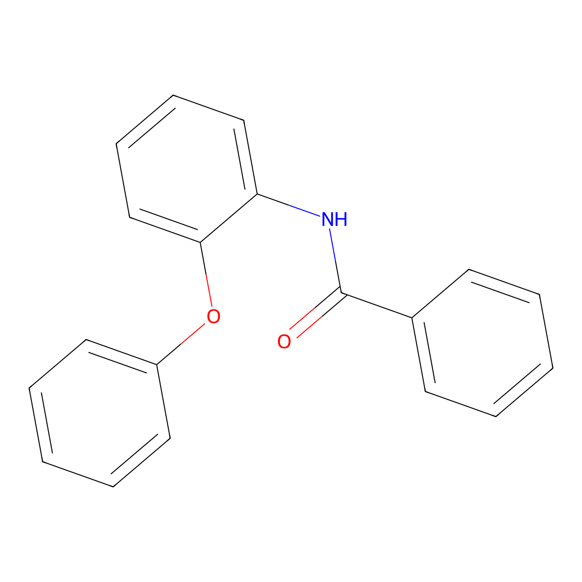 N-(2-phenoxyphenyl)benzamide molecular structure, CAS 2770-15-2