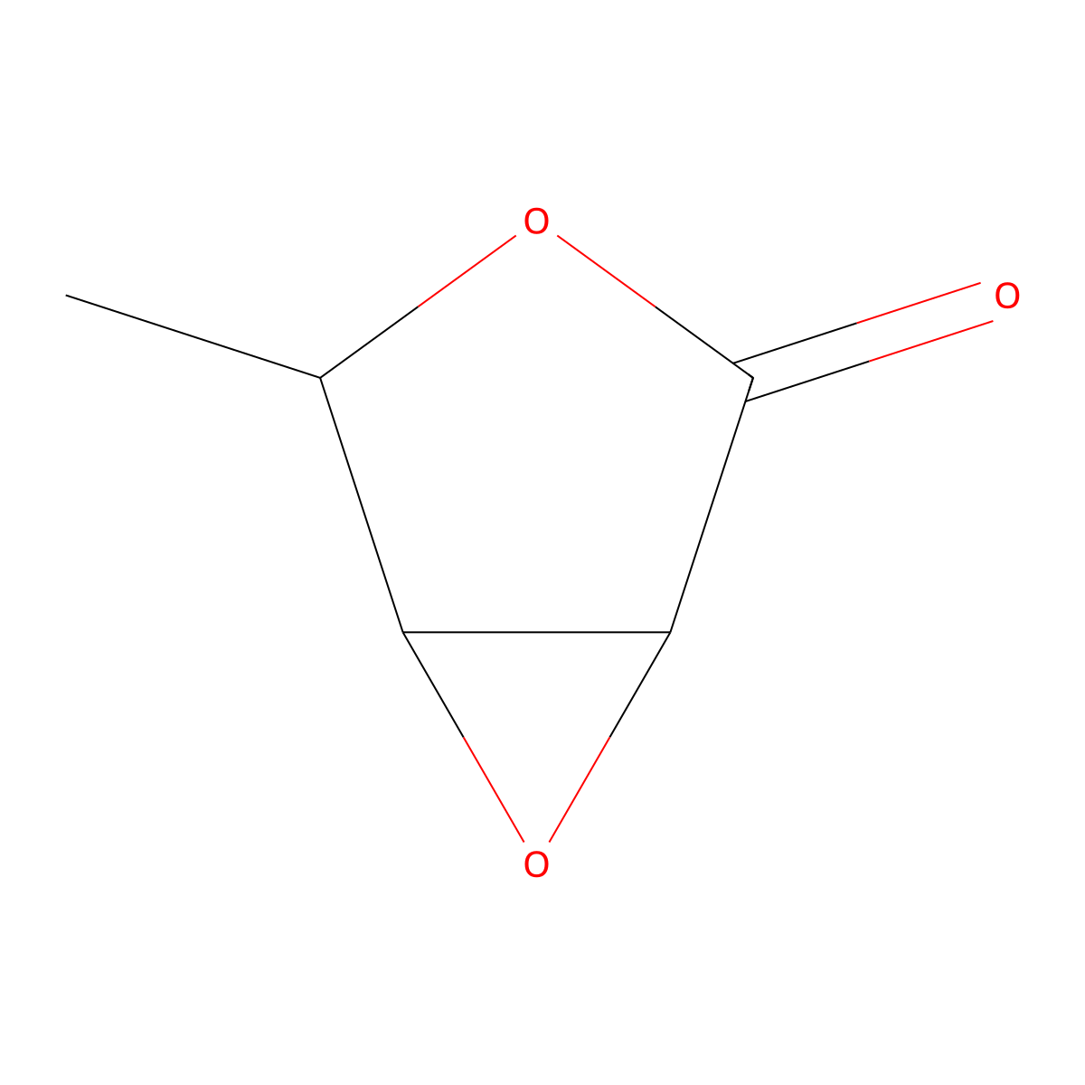 4-Methyl-3,6-dioxabicyclo[3.1.0]hexan-2-one molecular structure, CAS 2770024-34-3