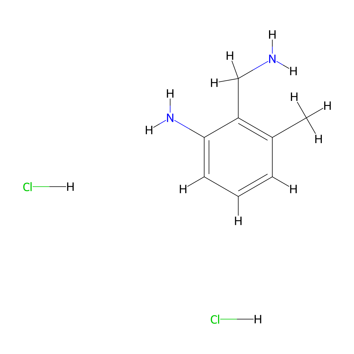 2-(Aminomethyl)-3-methylanilinedihydrochloride molecular structure, CAS 2770359-07-2