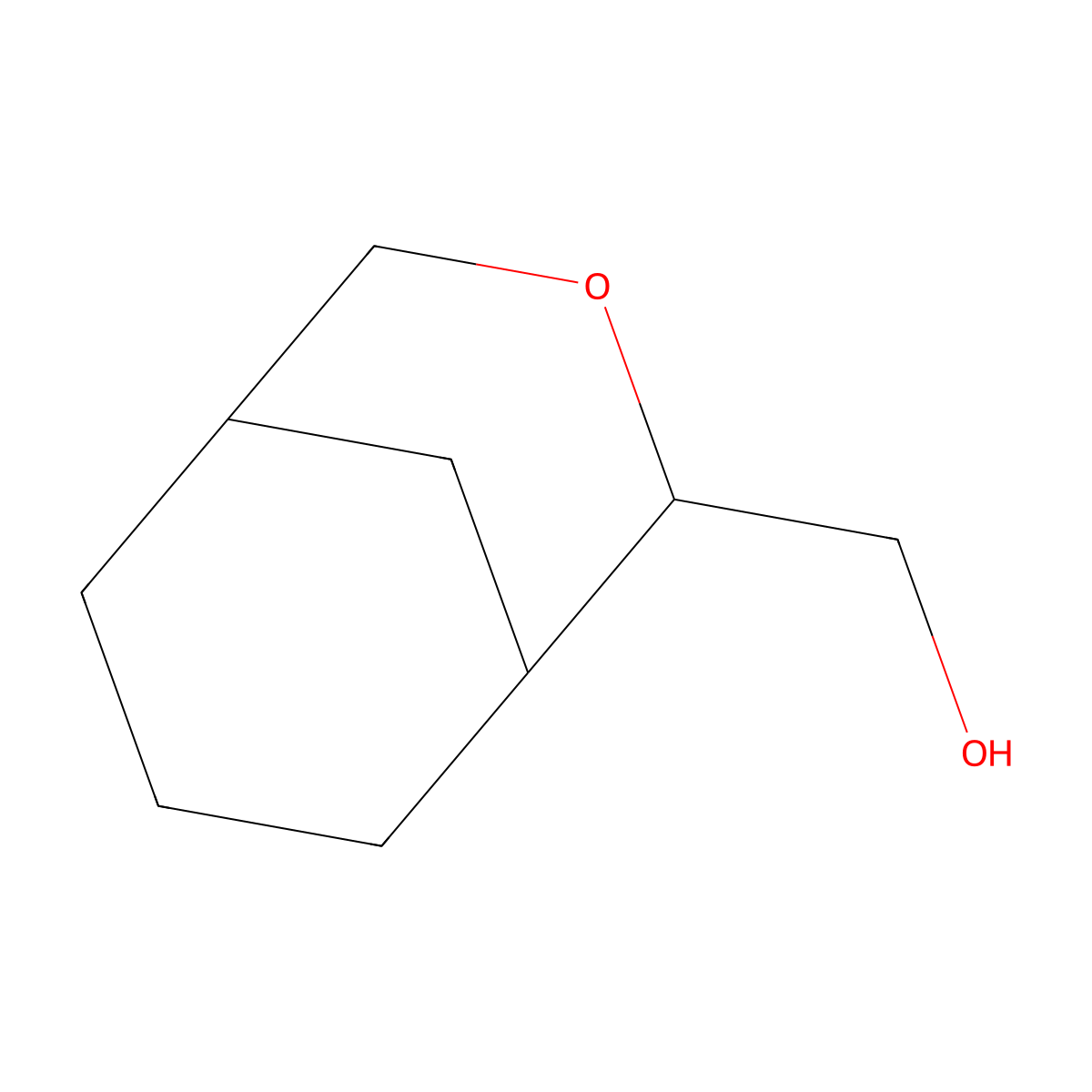 {3-Oxabicyclo[3.3.1]nonan-2-yl}methanol molecular structure, CAS 2770544-96-0