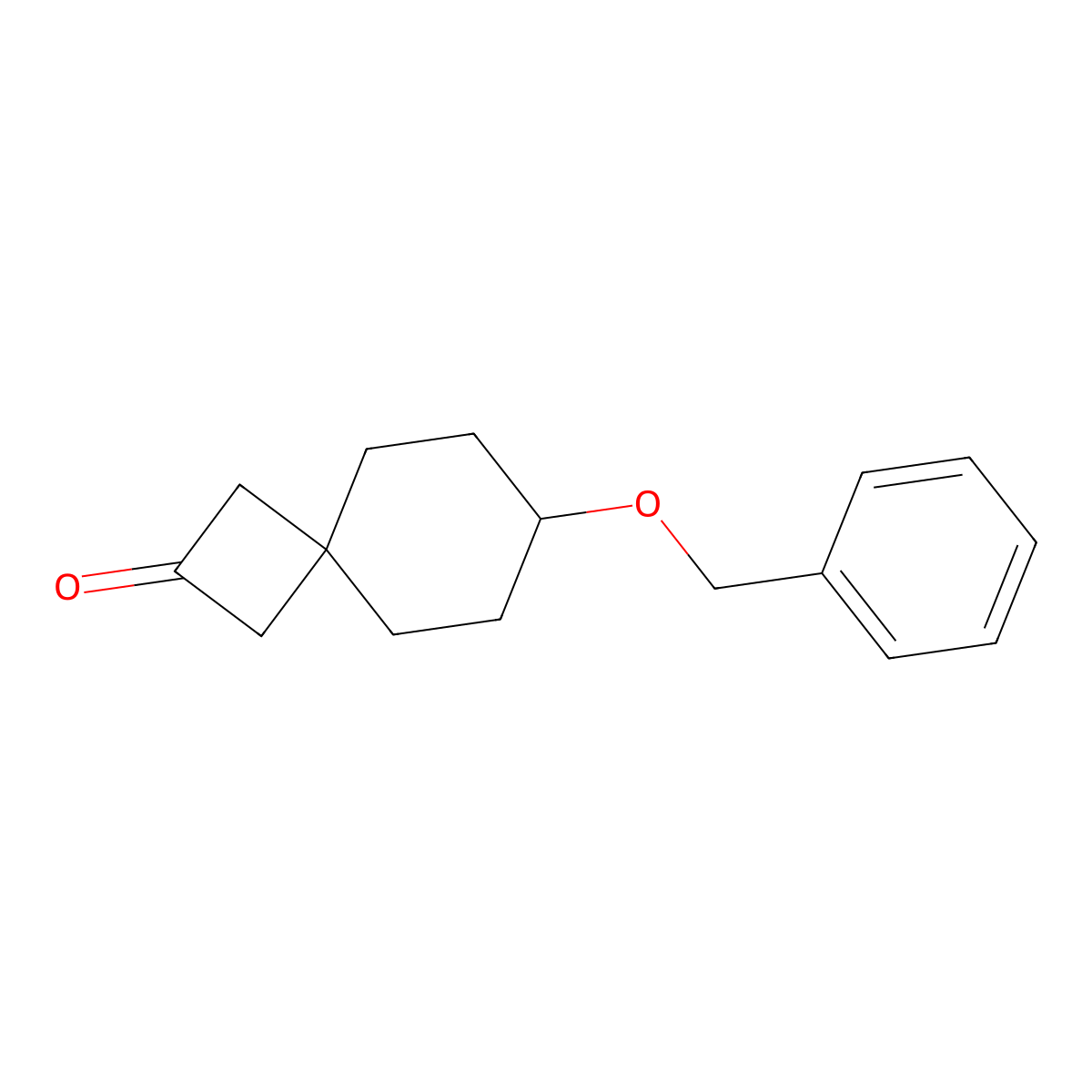 7-(Benzyloxy)spiro[3.5]nonan-2-one molecular structure, CAS 2770555-78-5