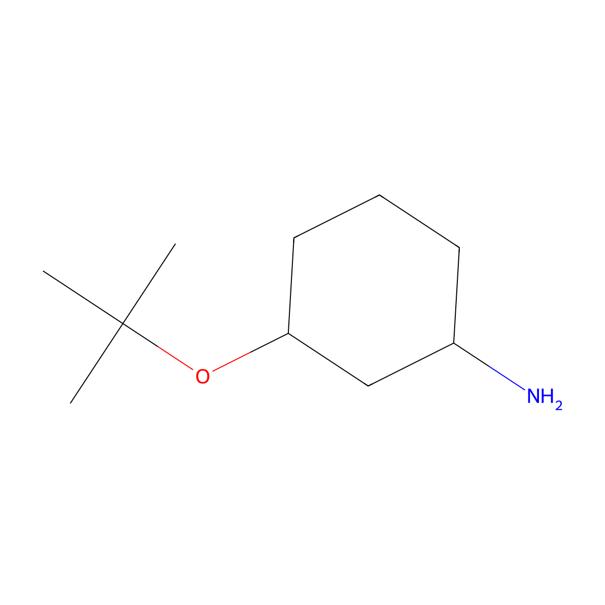 (1S,3R)-3-tert-Butoxy-cyclohexylamine molecular structure, CAS 2770895-18-4