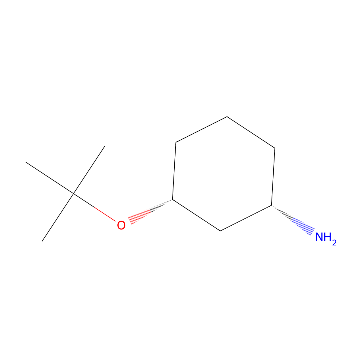 (1S,3R)-3-tert-Butoxy-cyclohexylamine molecular structure, CAS 2770895-18-4