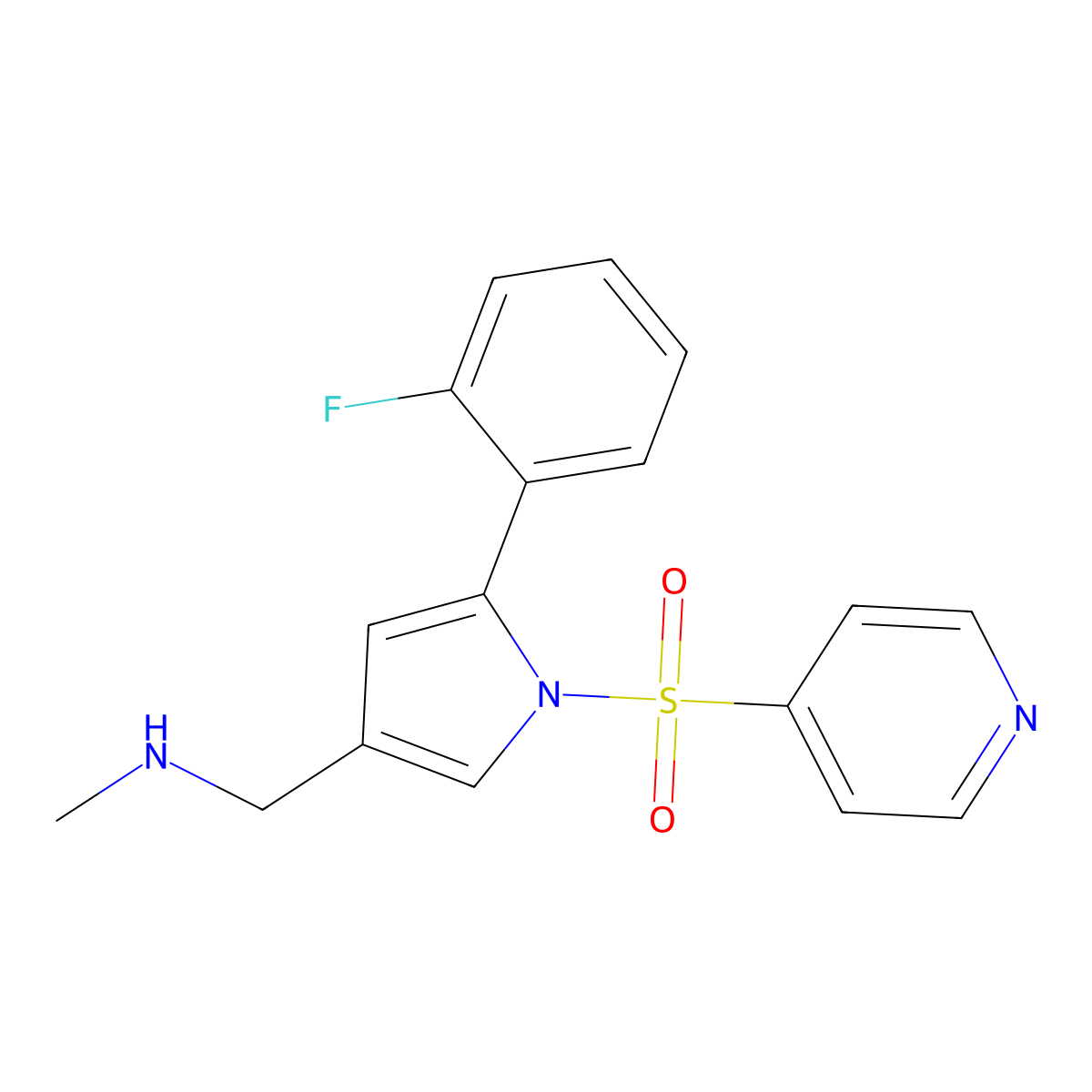 Vonoprazan Impurity 81 molecular structure, CAS 2771609-43-7