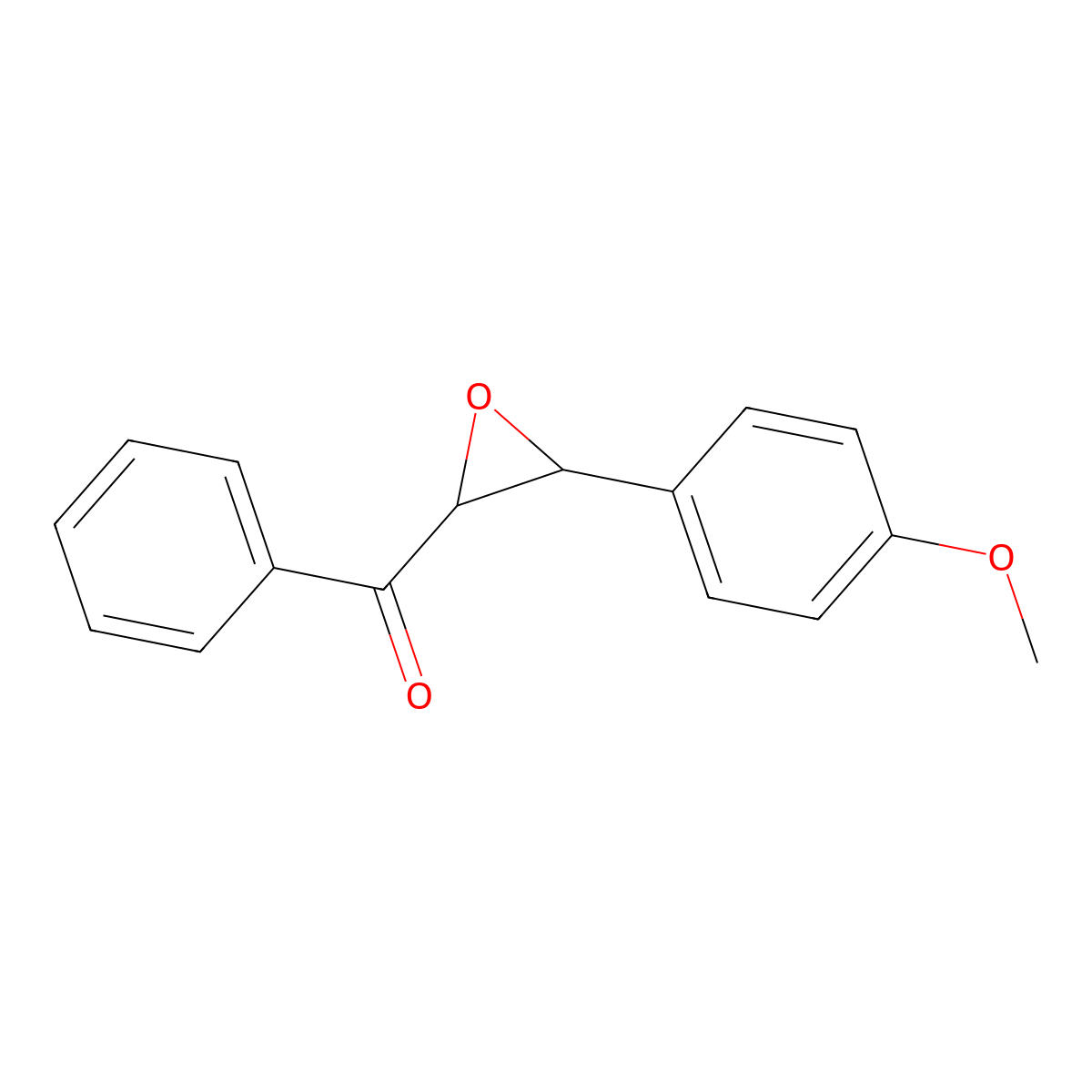 4-Methoxychalcone oxide molecular structure, CAS 27729-95-9