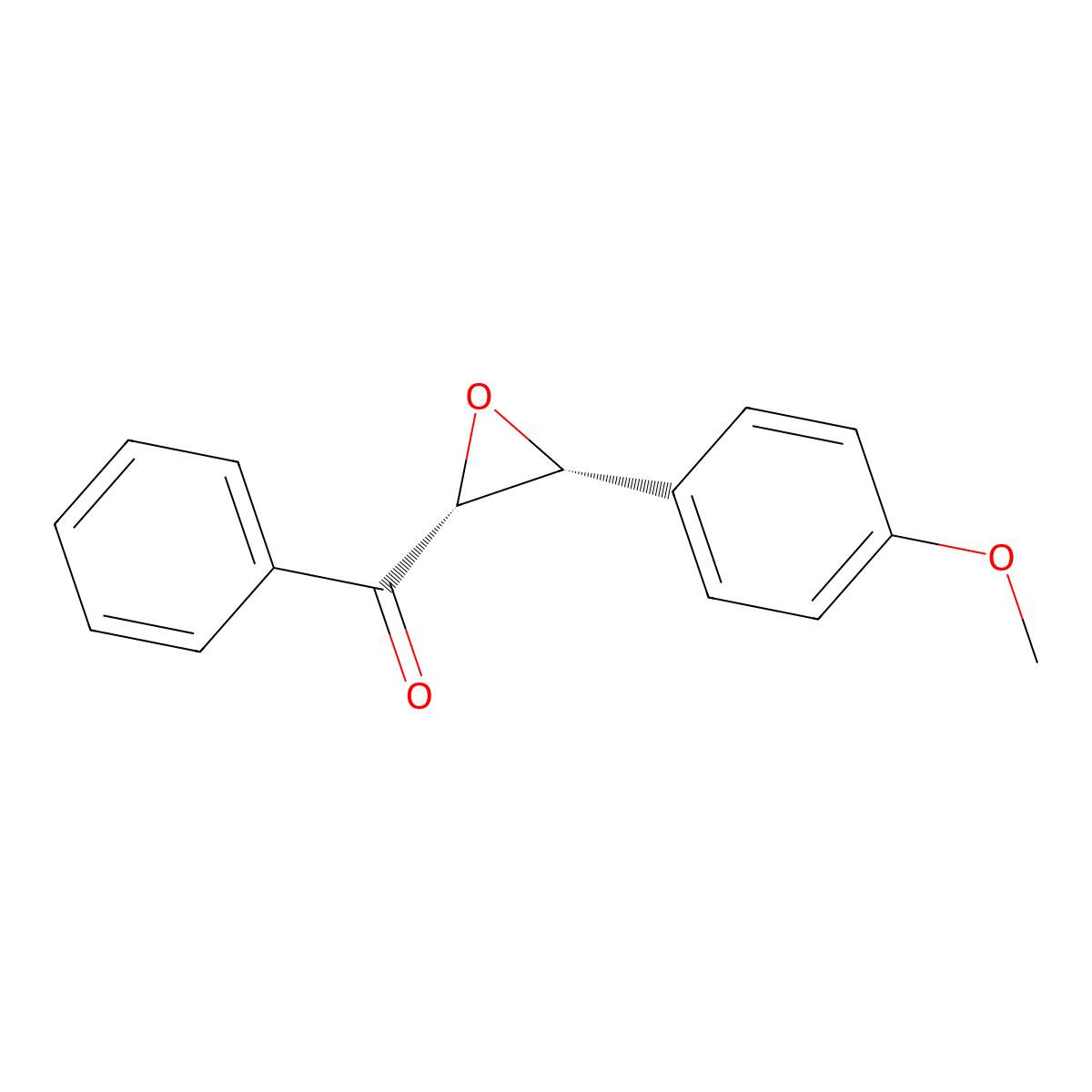 4-Methoxychalcone oxide molecular structure, CAS 27729-95-9