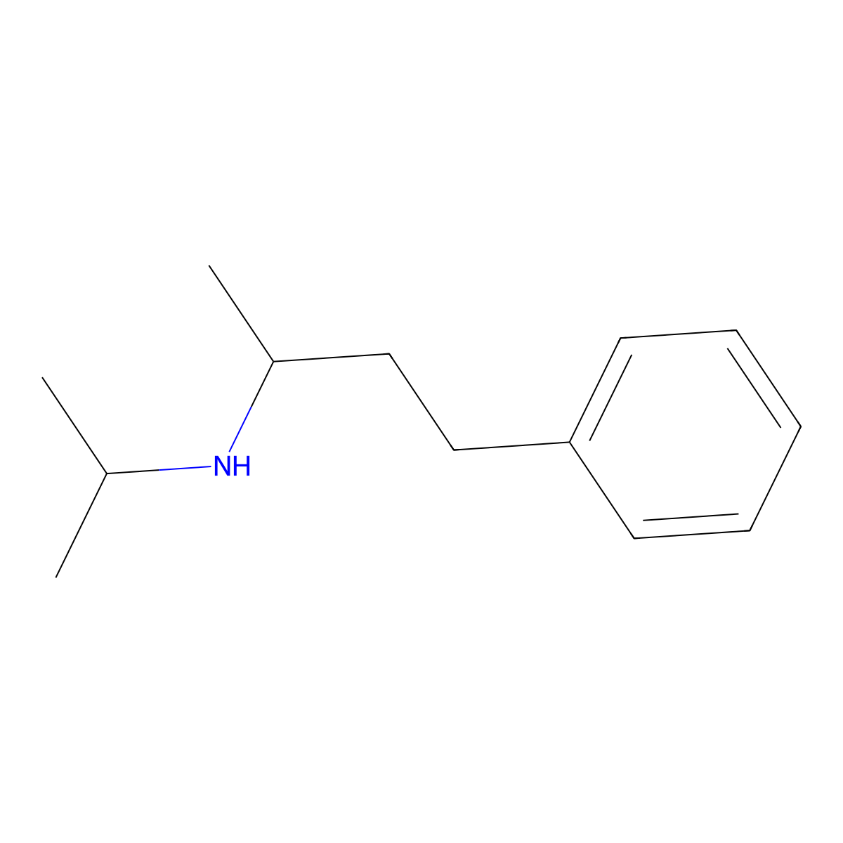(4-Phenylbutan-2-yl)(propan-2-yl)amine molecular structure, CAS 277302-70-2