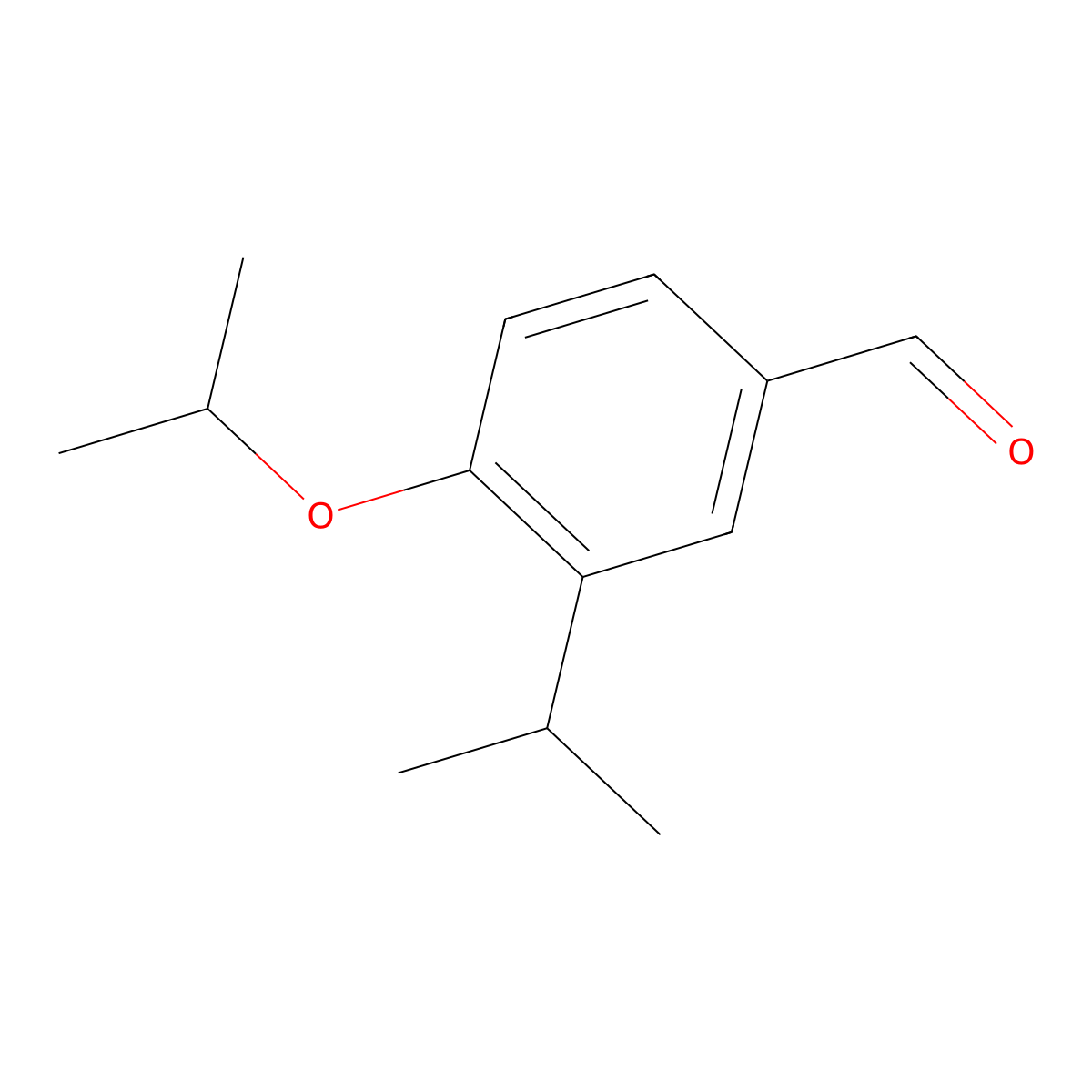 4-Isopropoxy-3-isopropylbenzaldehyde molecular structure, CAS 277322-71-1