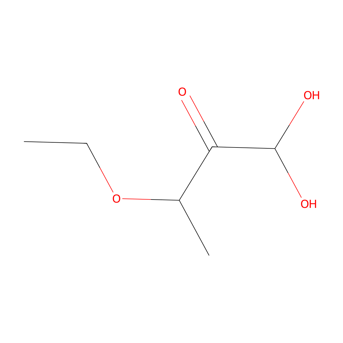 Kethoxal molecular structure, CAS 27762-78-3