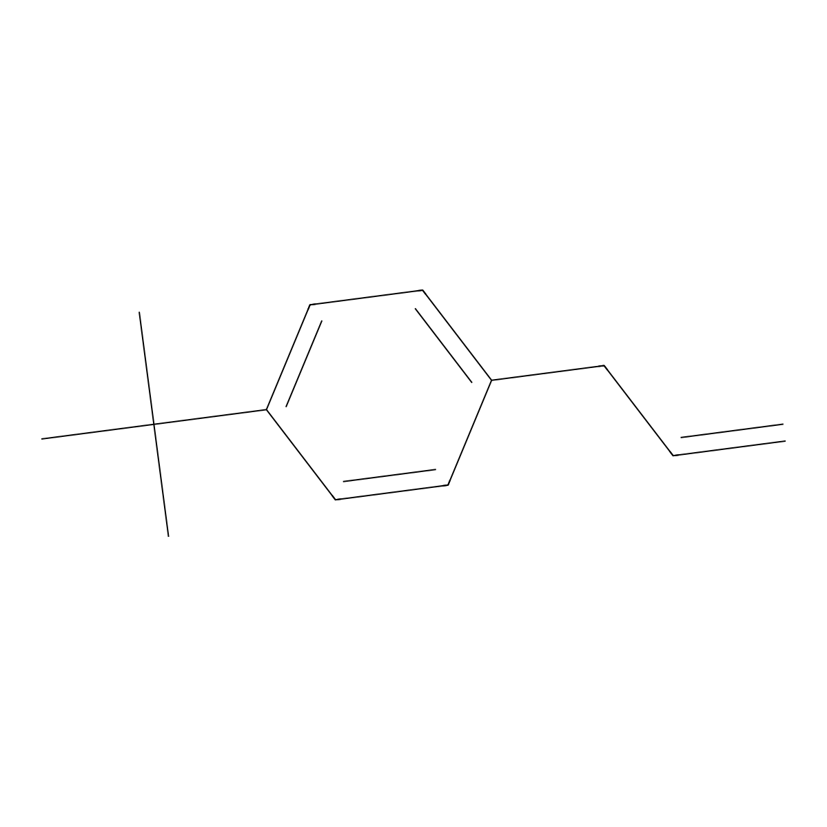 3-(4-tert-Butylphenyl)-1-propene molecular structure, CAS 27798-45-4