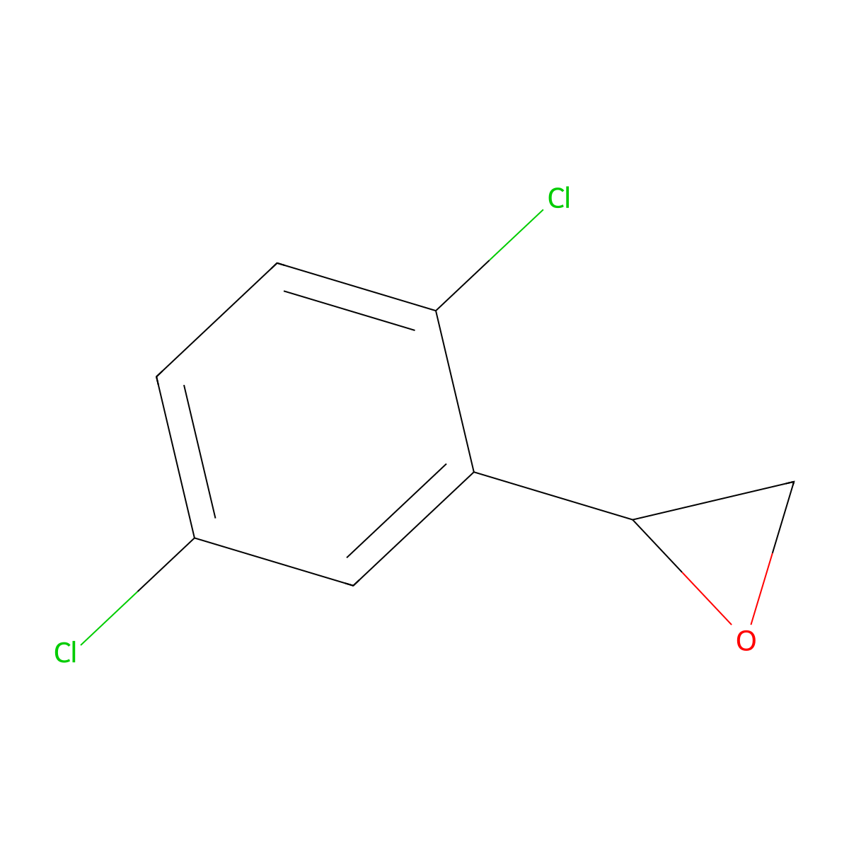 2-(2,5-Dichlorophenyl)oxirane molecular structure, CAS 2783-27-9