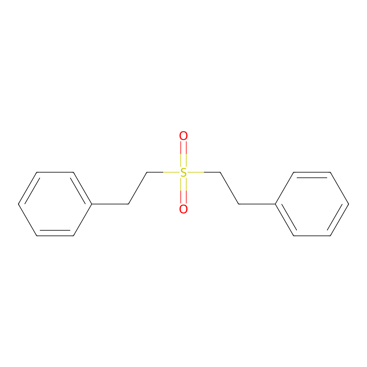 Phenethyl sulfone molecular structure, CAS 27846-26-0