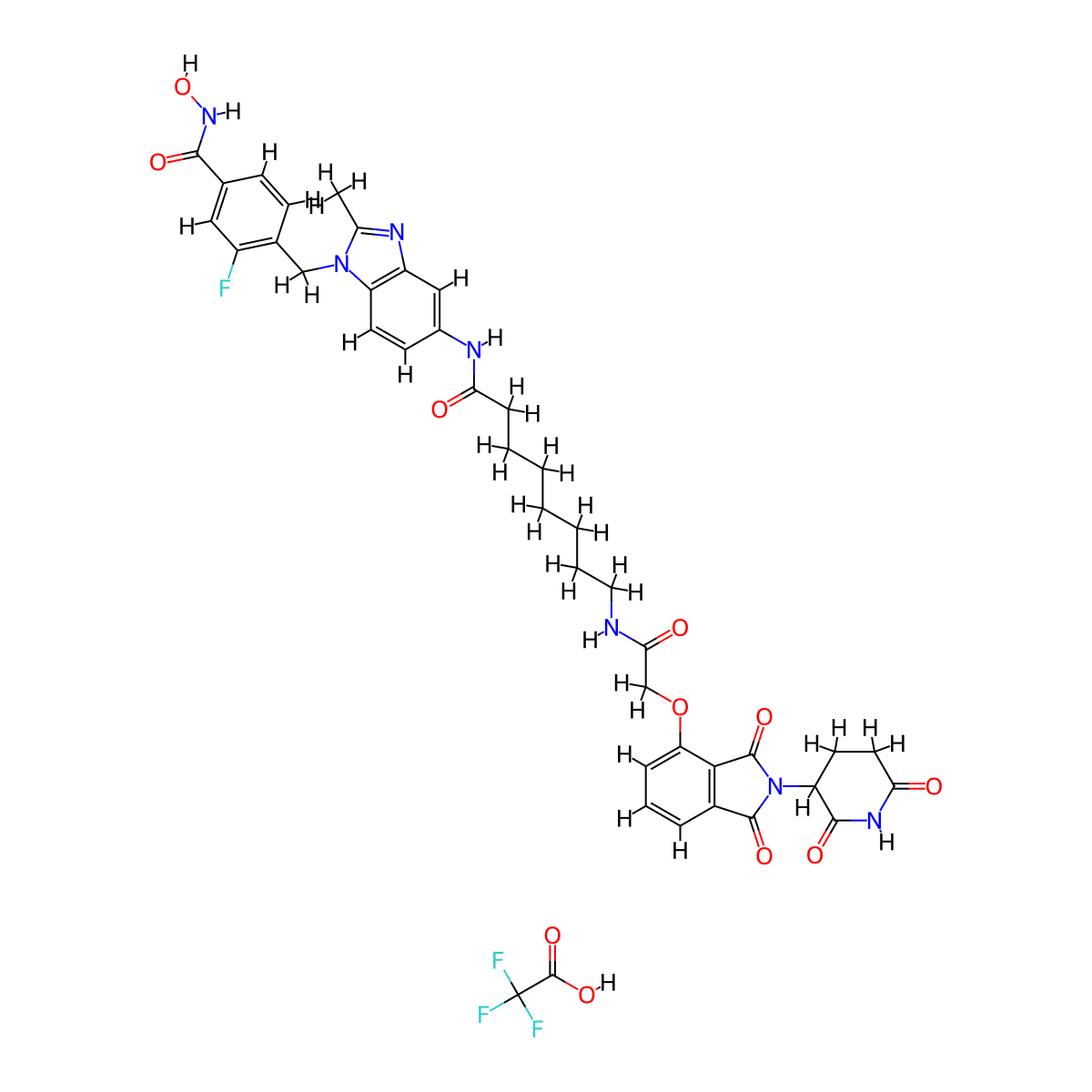 HDAC6 degrader-3 molecular structure, CAS 2785404-83-1