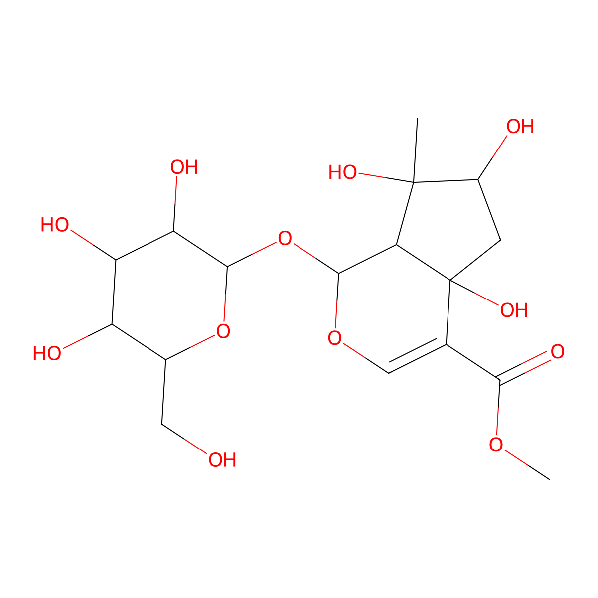 Lamiide molecular structure, CAS 27856-54-8