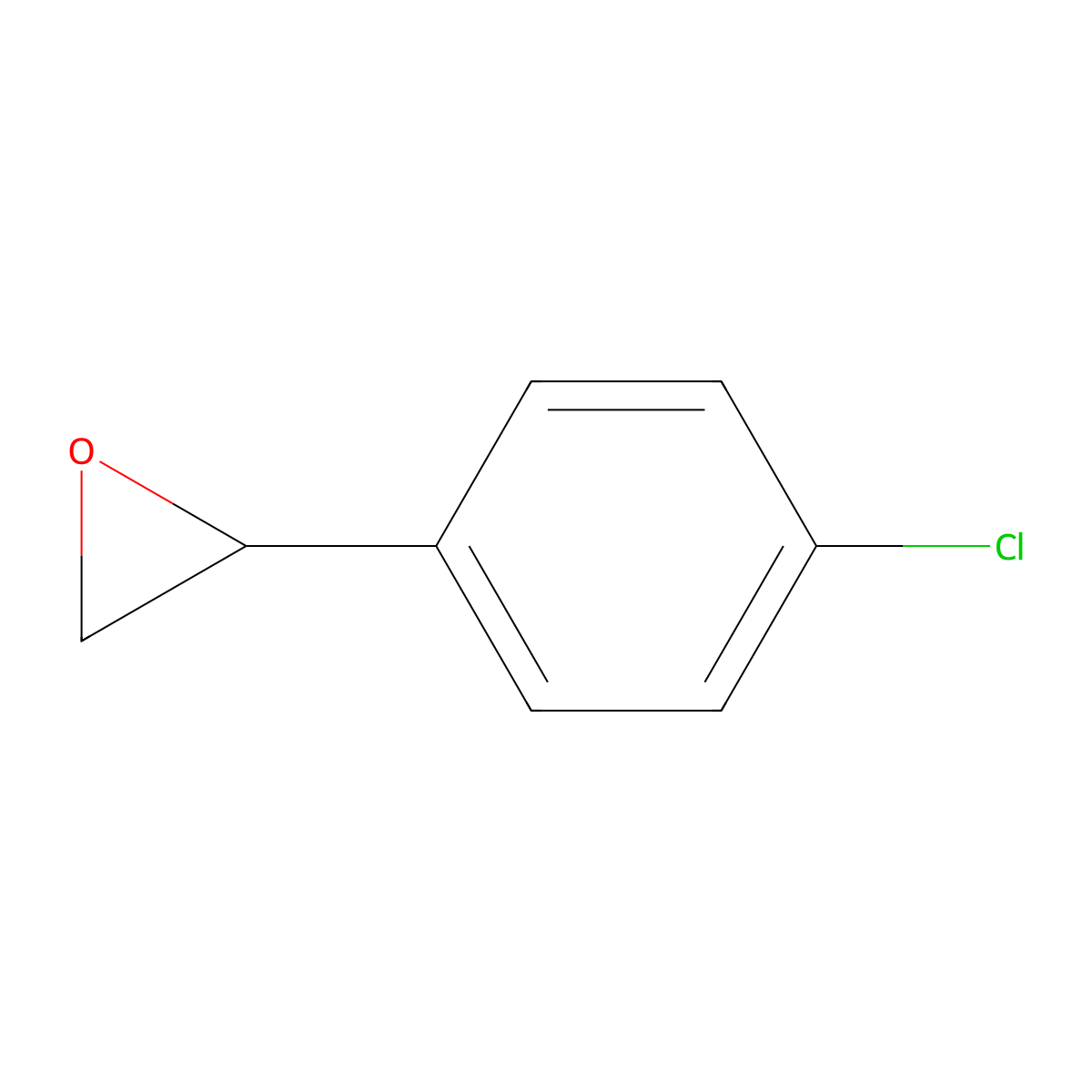 4-Chlorostyrene oxide molecular structure, CAS 2788-86-5