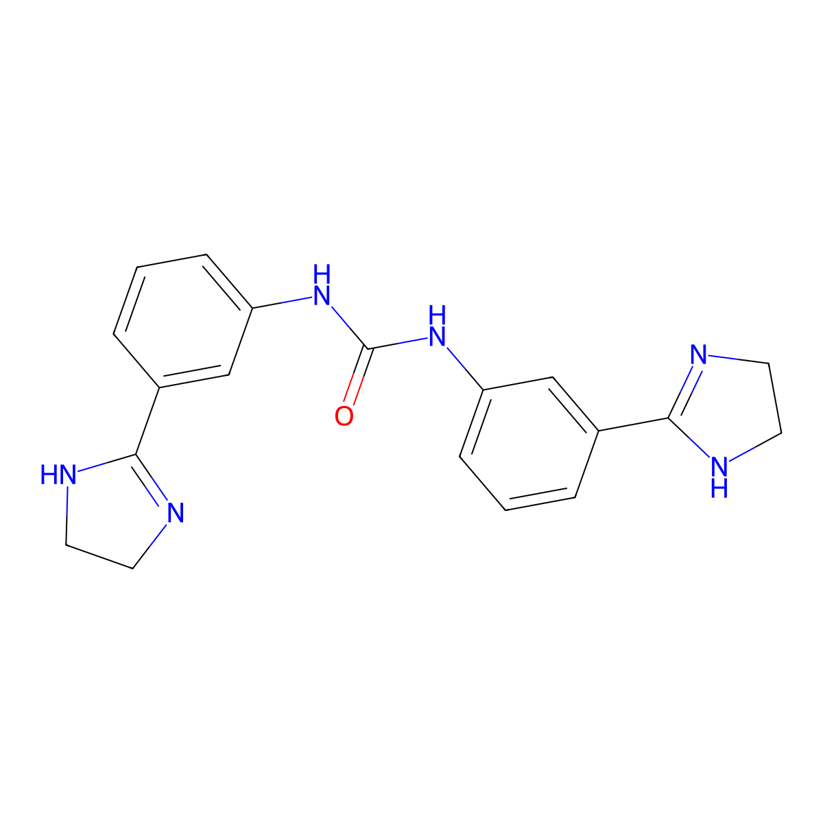 Imidocarb molecular structure, CAS 27885-92-3
