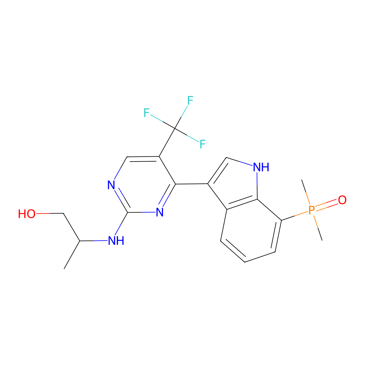 Zeltociclib molecular structure, CAS 2789697-52-3