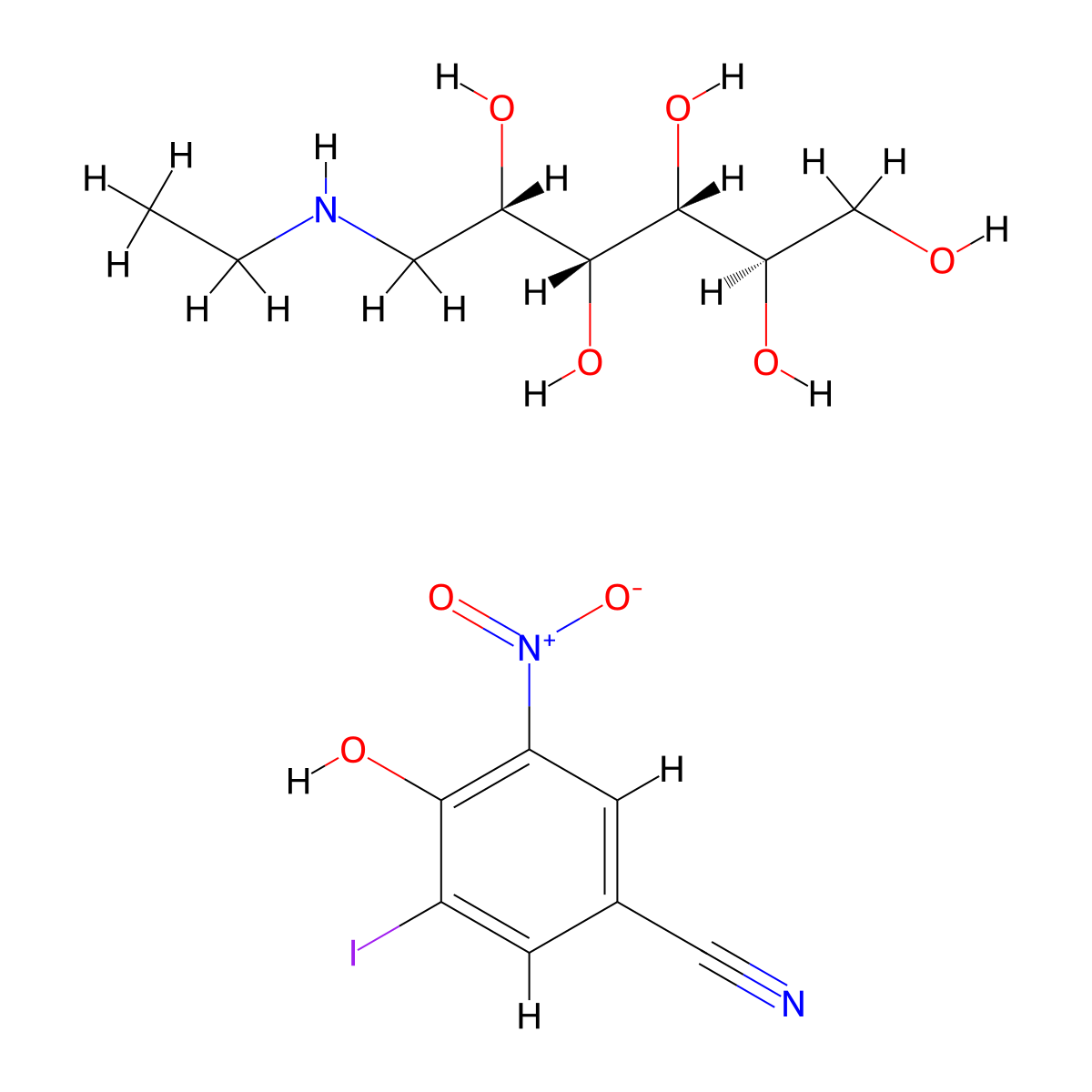 Trodax molecular structure, CAS 27917-82-4