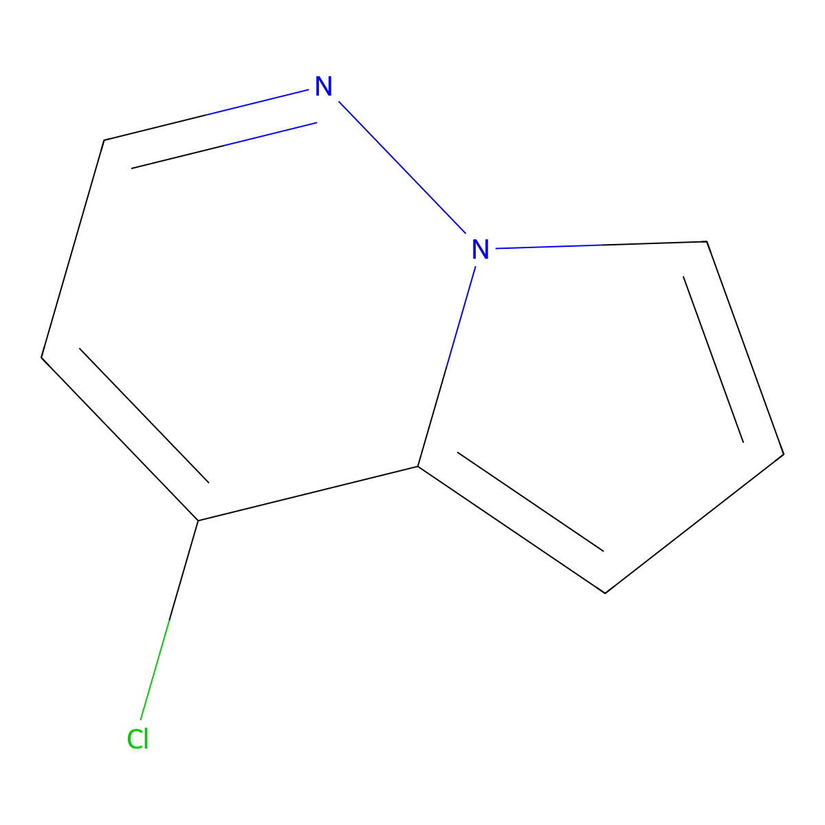 4-Chloropyrrolo[1,2-b]pyridazine molecular structure, CAS 2792105-11-2