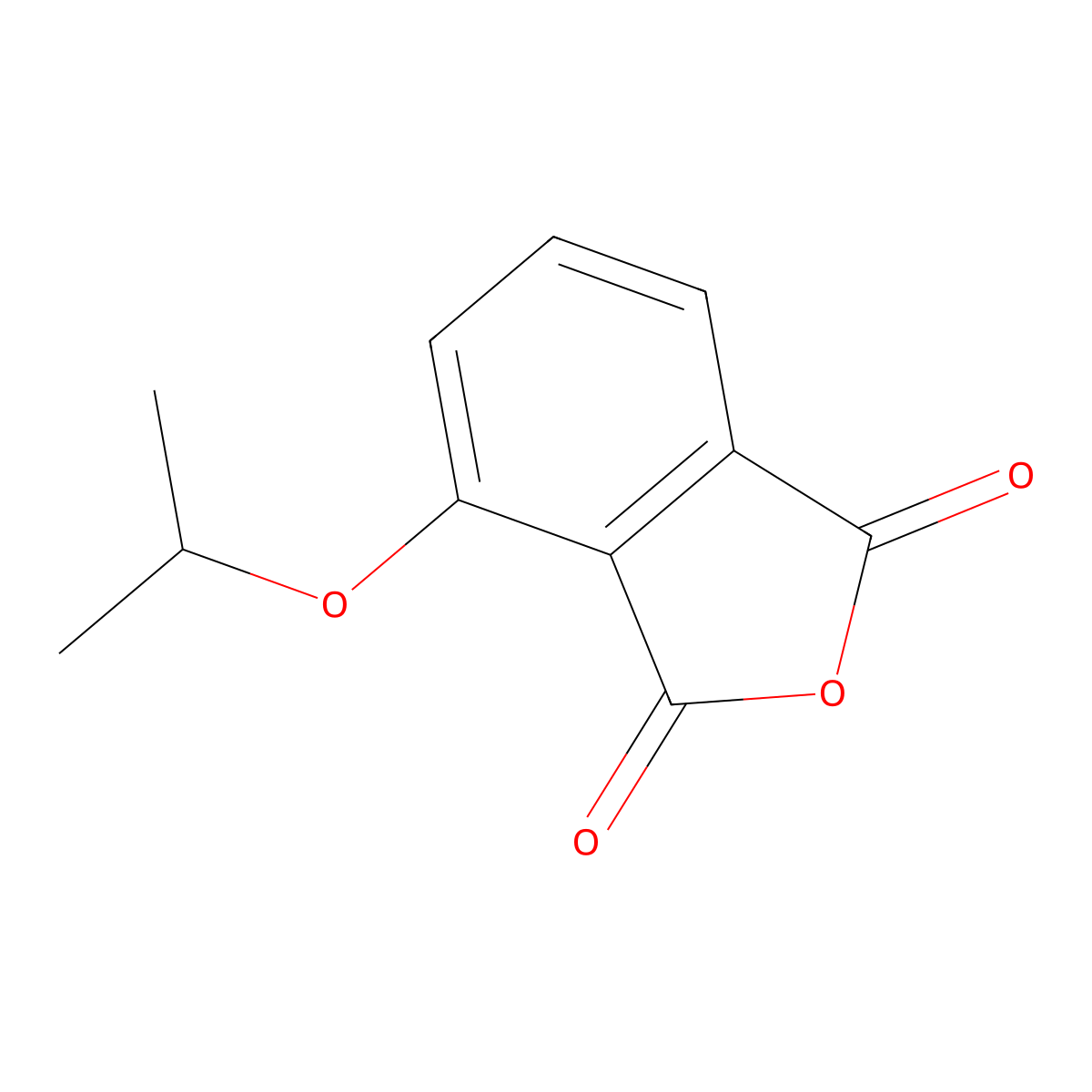 4-(Propan-2-yloxy)-1,3-dihydro-2-benzofuran-1,3-dione molecular structure, CAS 2792217-25-3