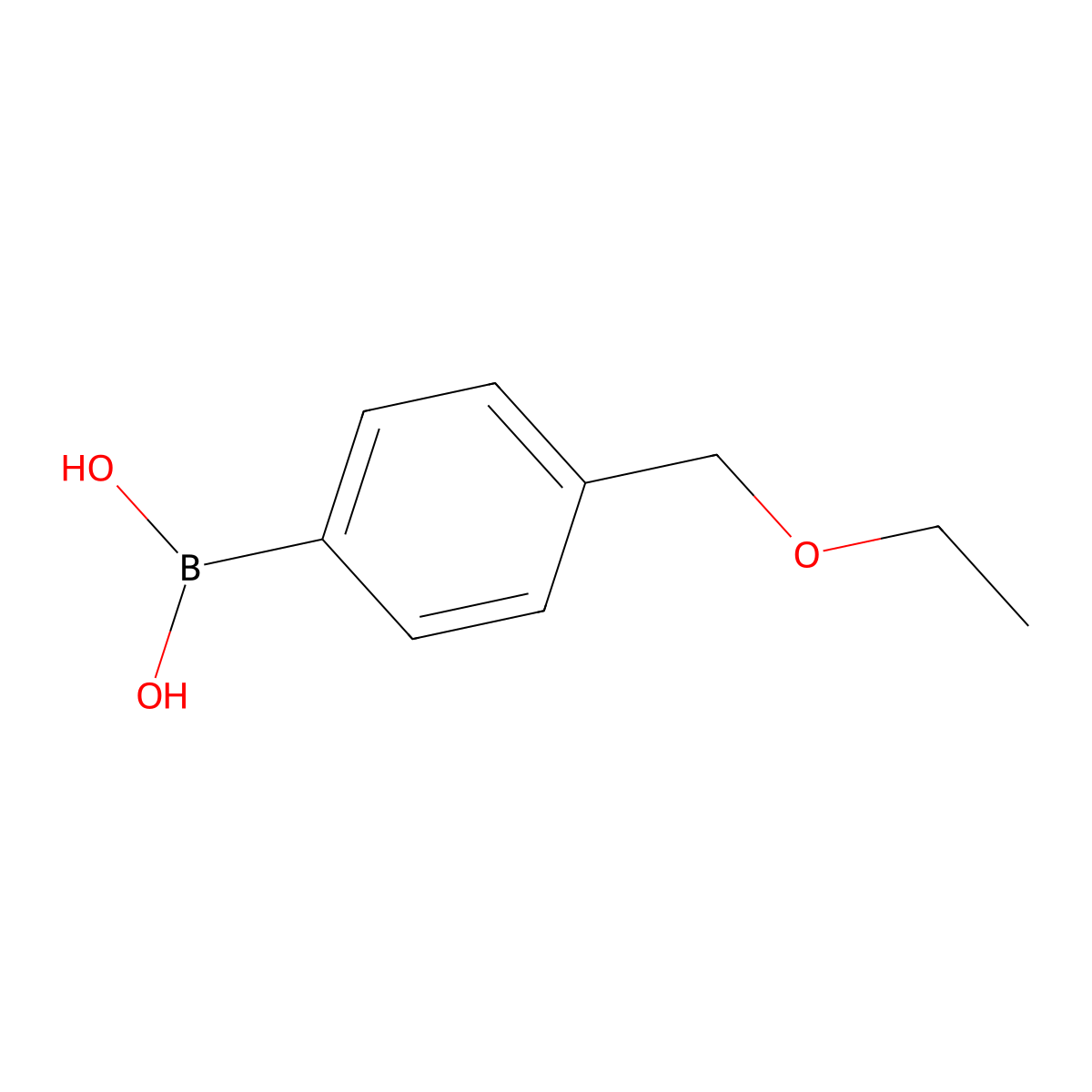 (4-(Ethoxymethyl)phenyl)boronic acid molecular structure, CAS 279262-31-6