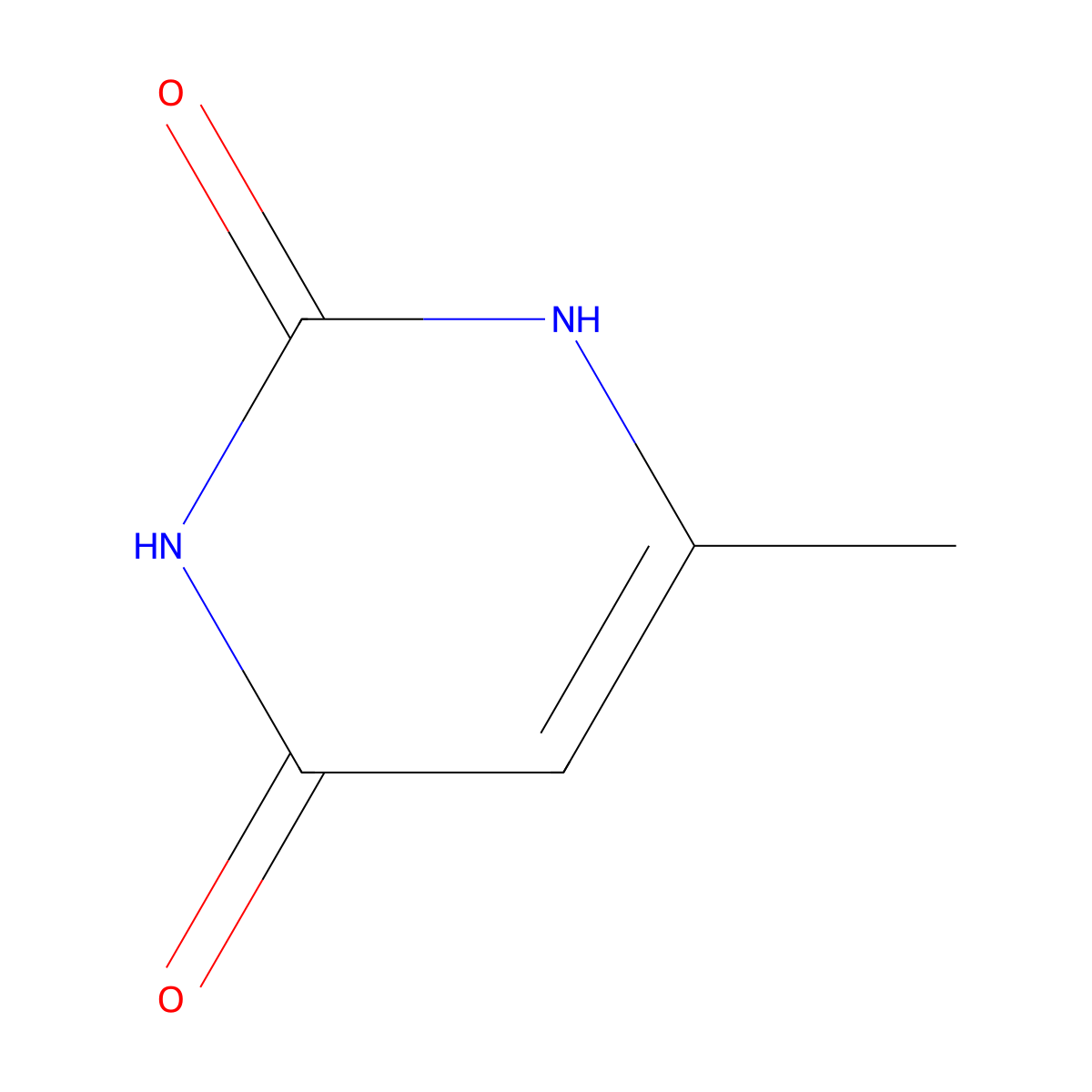 6-Methyluracil molecular structure, CAS 27942-00-3