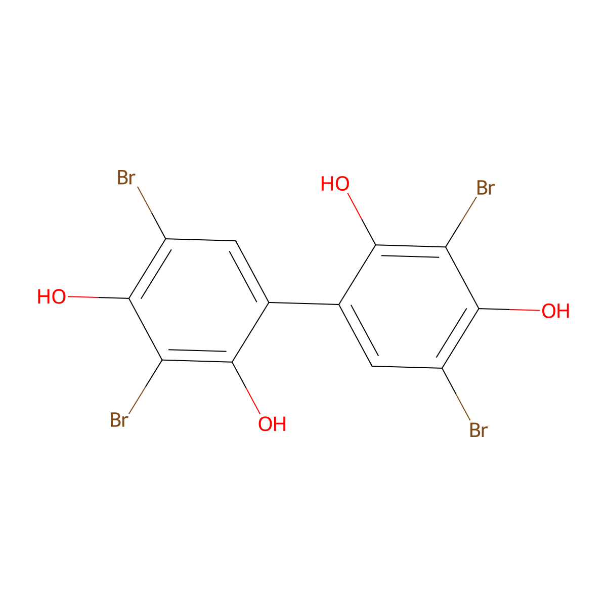 Tebrofen molecular structure, CAS 27951-69-5