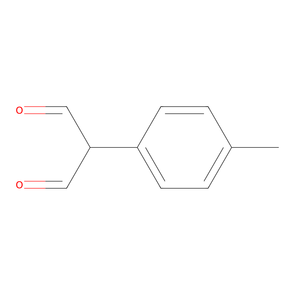 2-(4-Methylphenyl)malondialdehyde molecular structure, CAS 27956-35-0