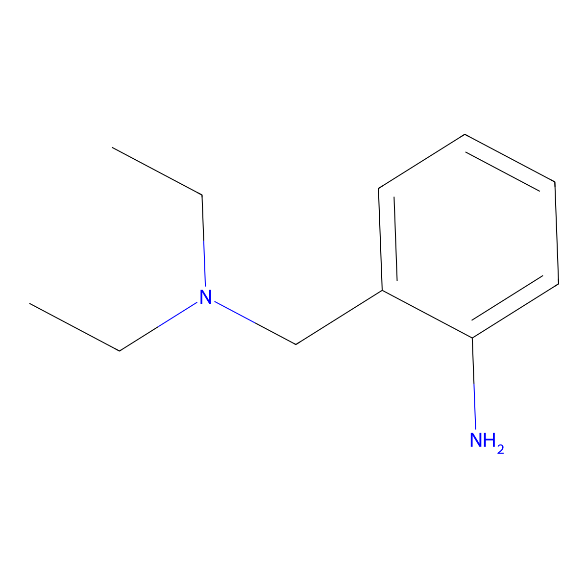 2-[(Diethylamino)methyl]aniline molecular structure, CAS 27958-83-4