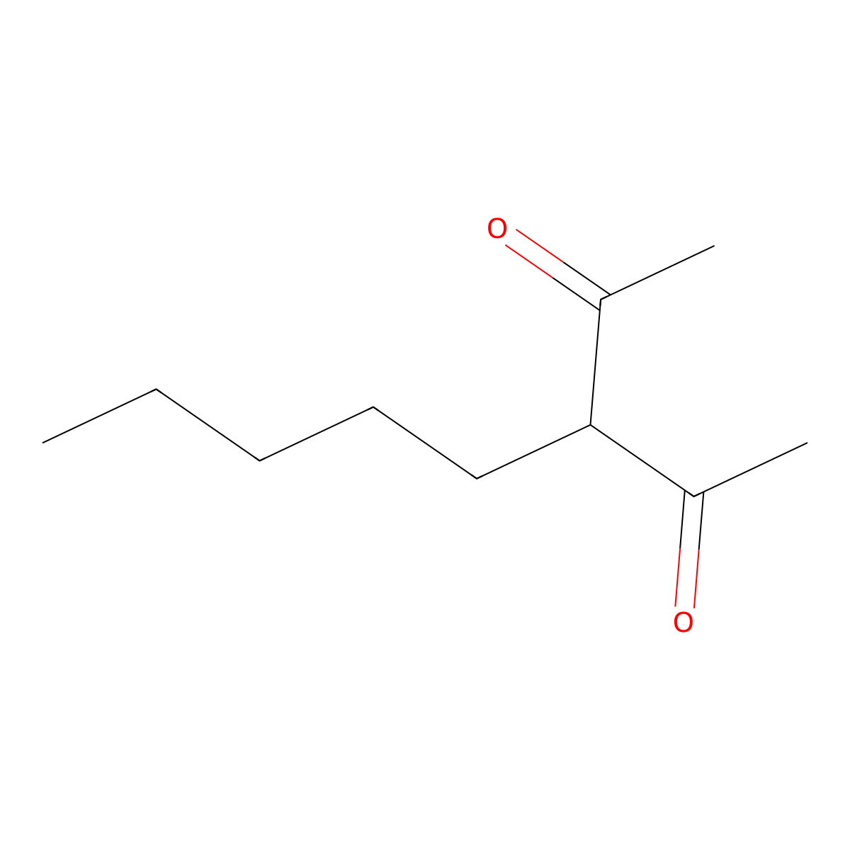 3-Pentylpentane-2,4-dione molecular structure, CAS 27970-50-9