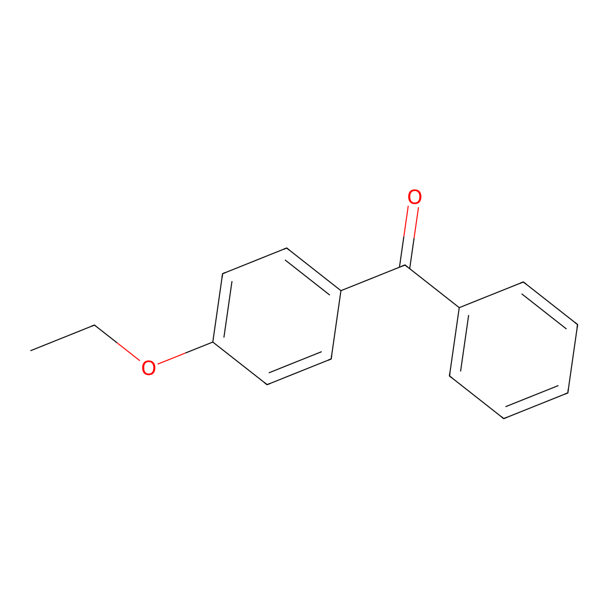 4-Ethoxybenzophenone molecular structure, CAS 27982-06-5