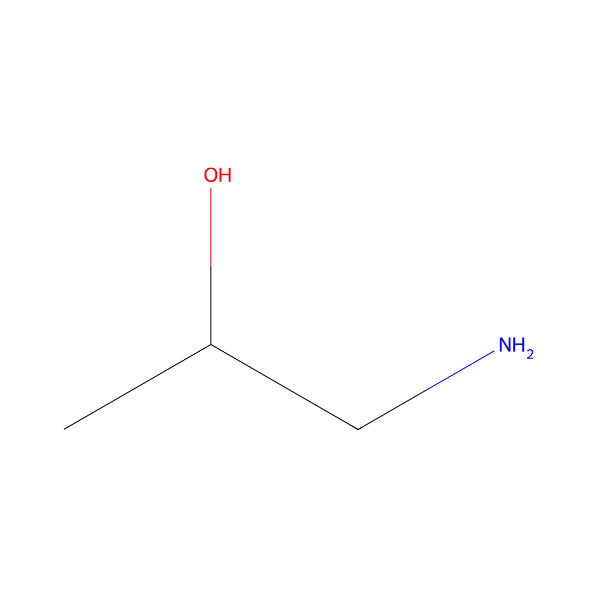 (2R)-1-aminopropan-2-ol molecular structure, CAS 2799-16-8