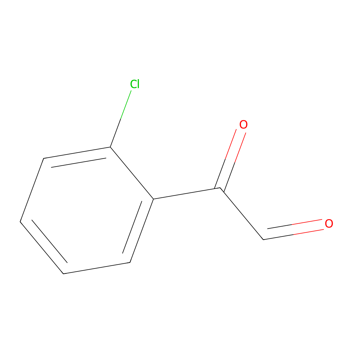 2-Chlorophenylglyoxal molecular structure, CAS 27993-71-1