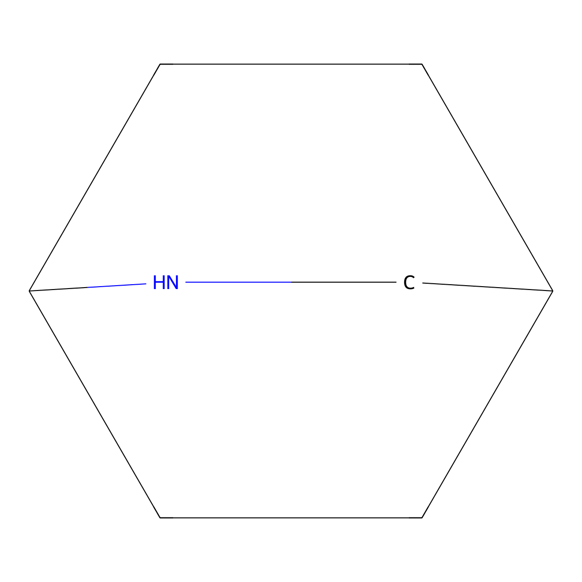 2-Azabicyclo(2.2.2)octane molecular structure, CAS 280-38-6