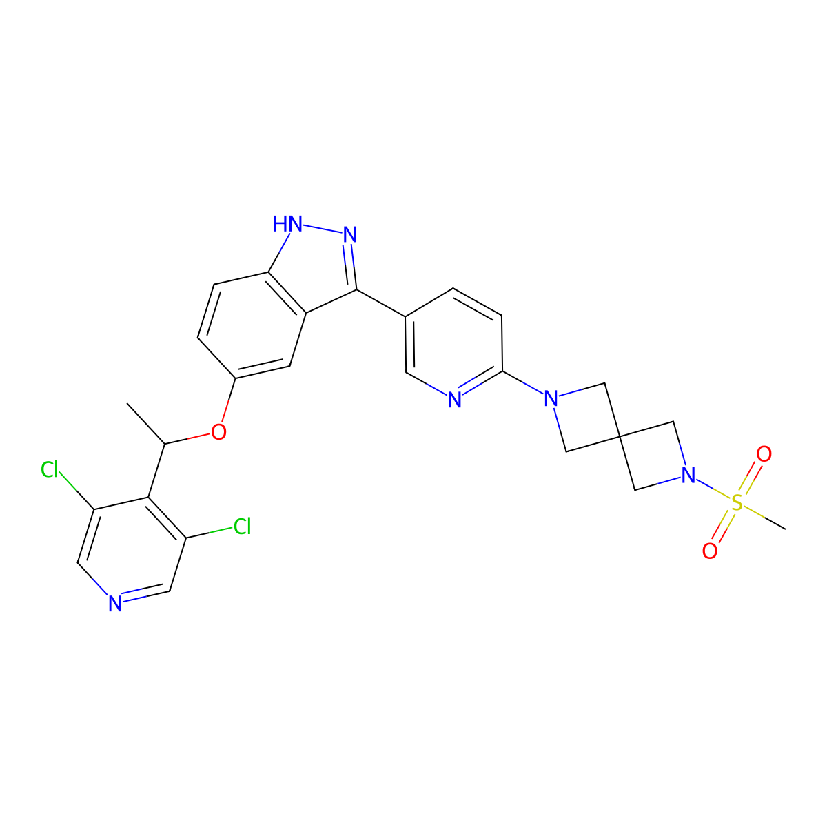 Dabogratinib molecular structure, CAS 2800223-30-5