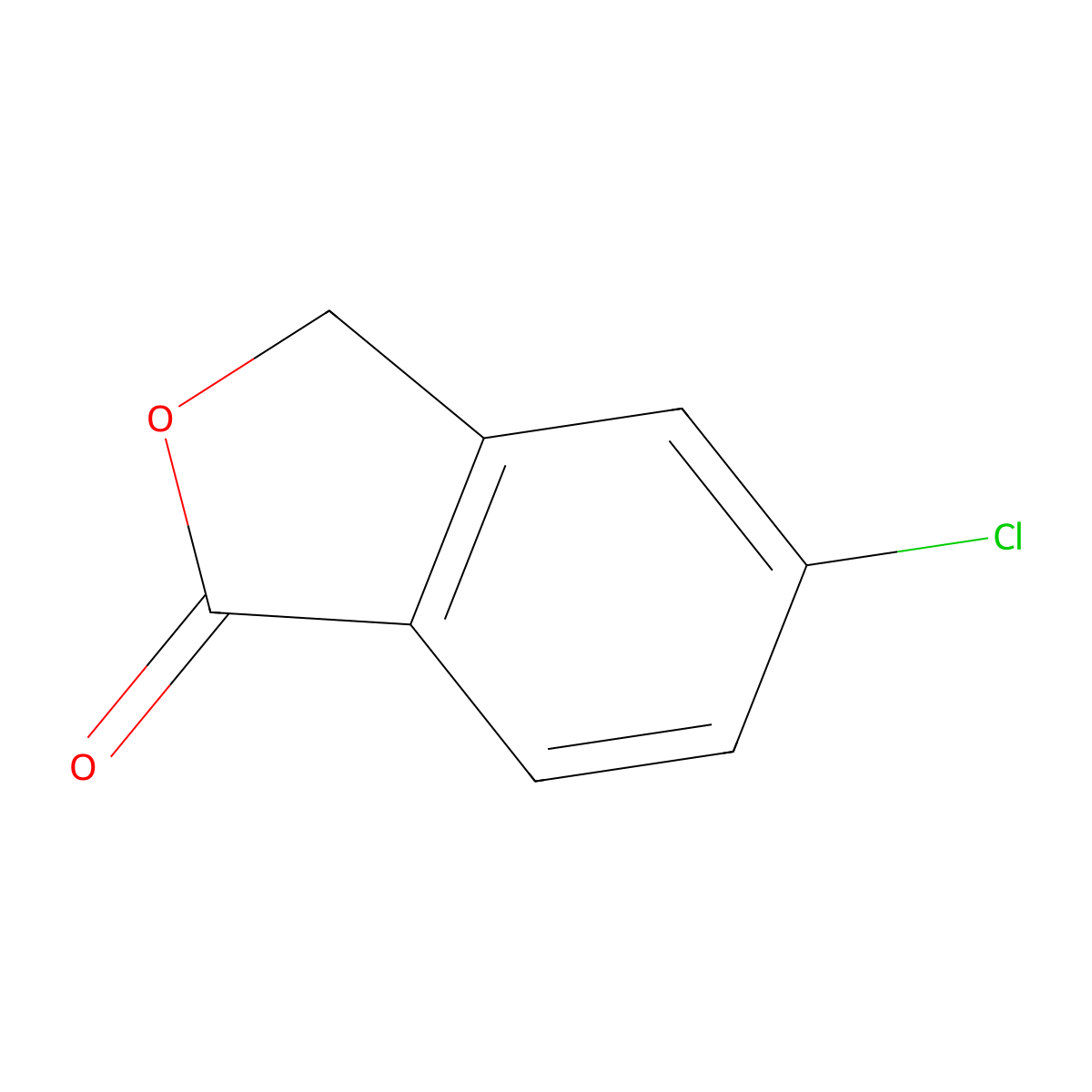 5-Chloro-1,3-dihydro-2-benzofuran-1-one molecular structure, CAS 28033-47-8